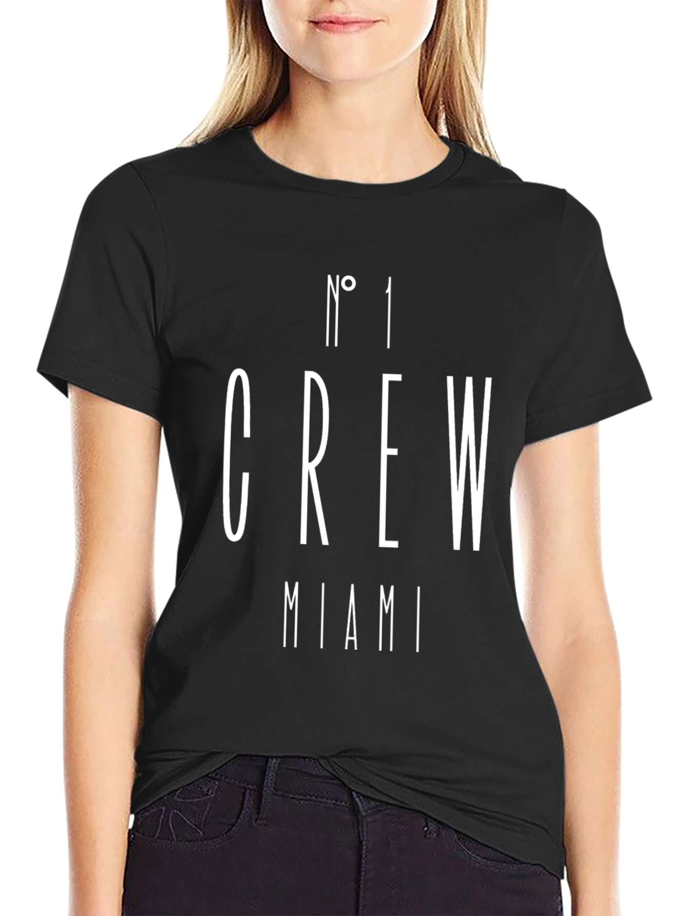 Miami Crew T-Shirt - Black