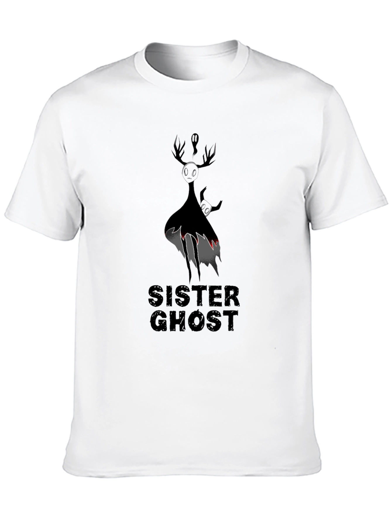Sister Ghost Graphic T-Shirt - Black