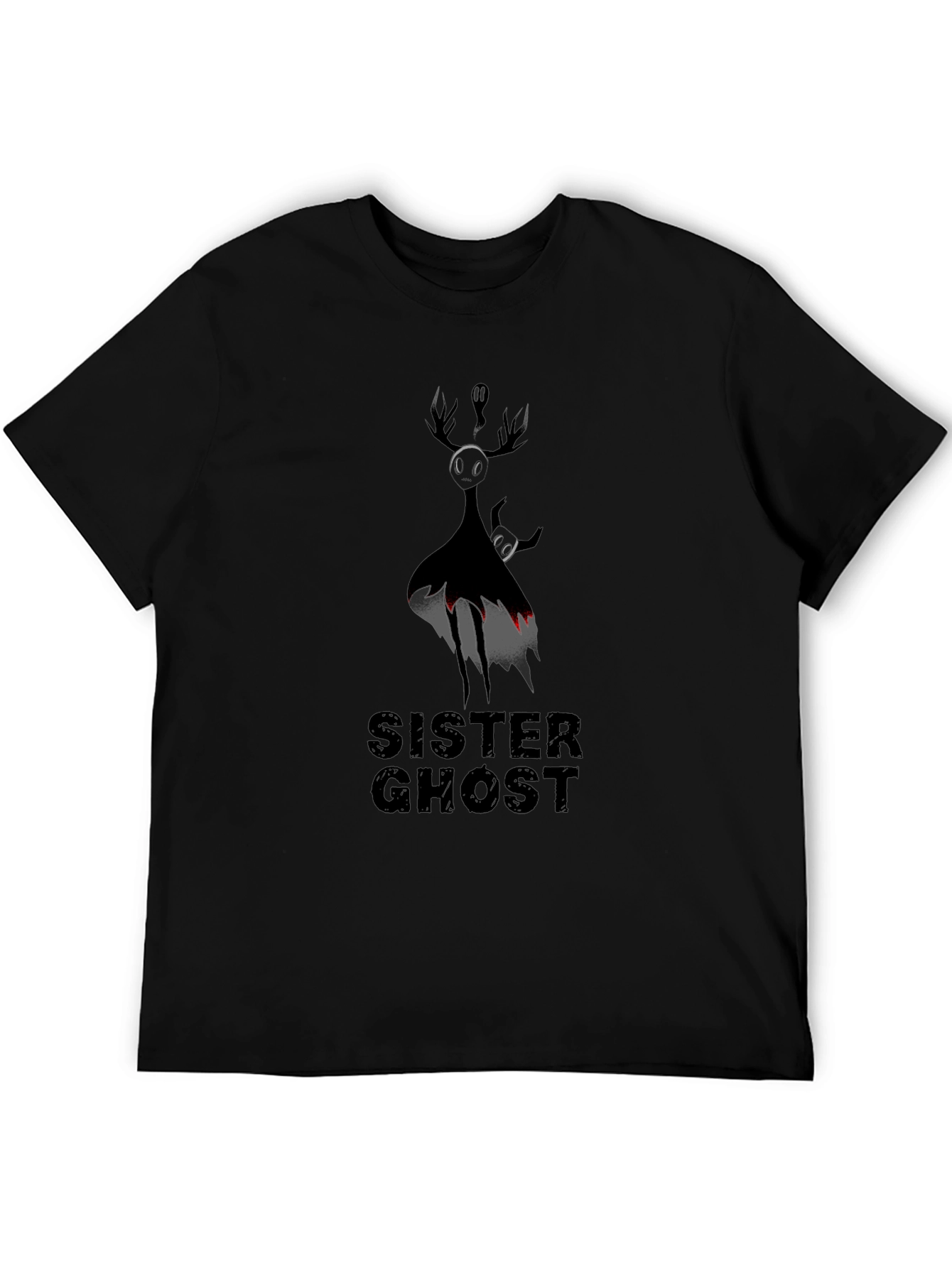 Sister Ghost Graphic T-Shirt - Black