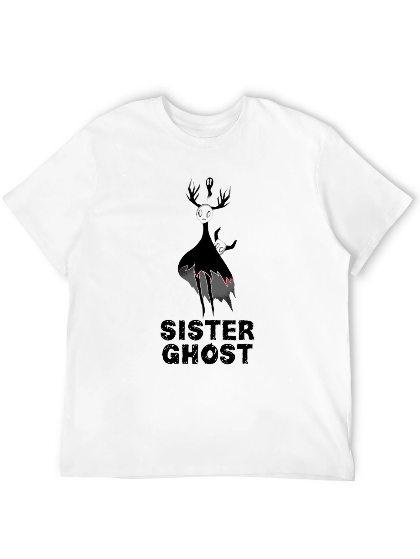 Sister Ghost Graphic T-Shirt - Black