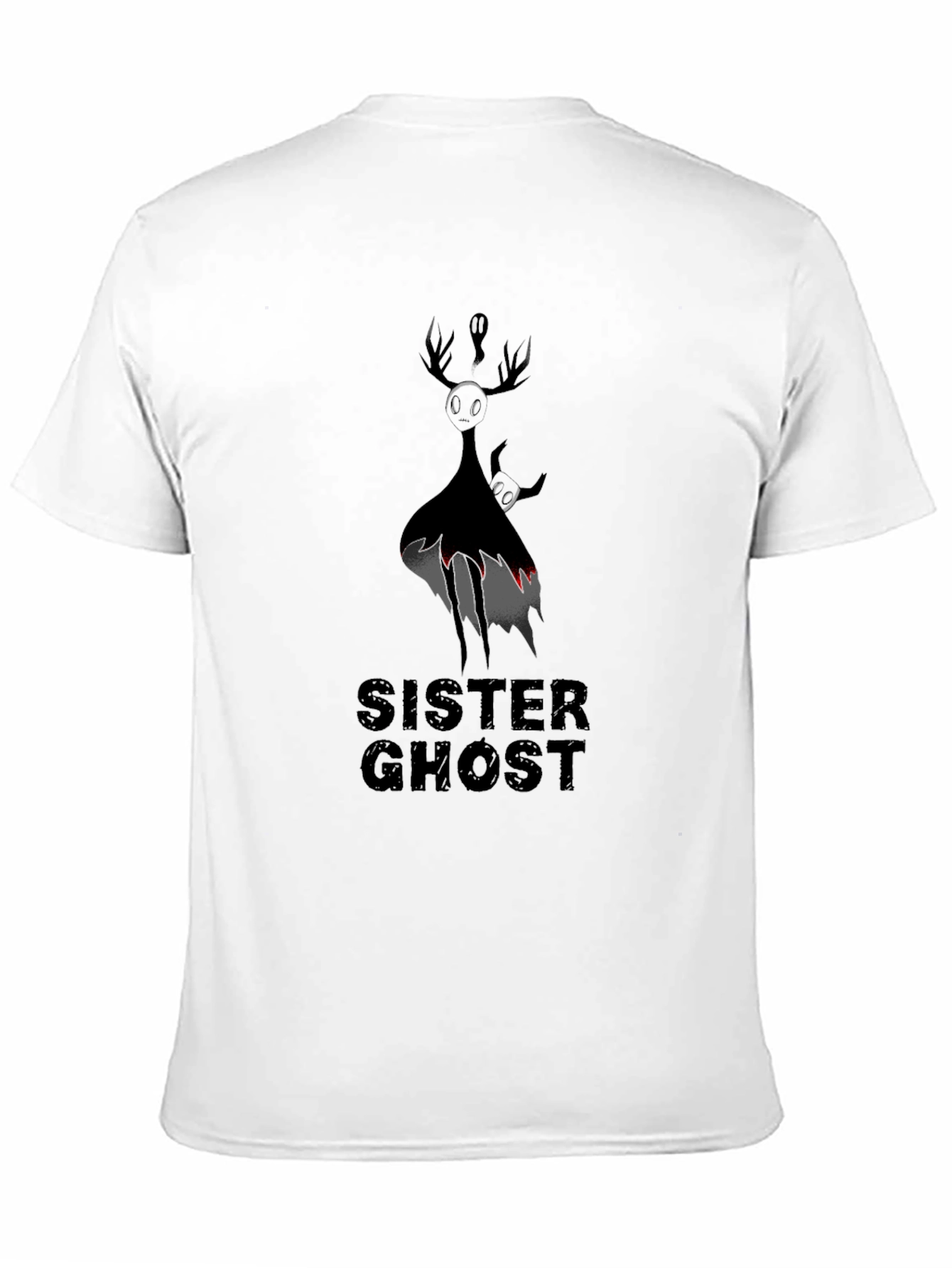 Sister Ghost Graphic T-Shirt - Black
