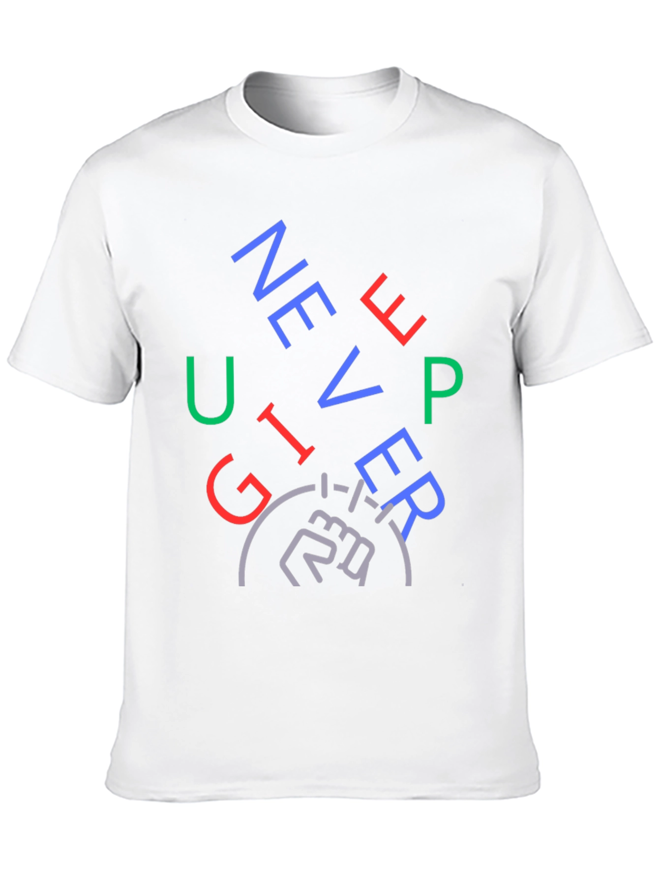 Never Give Up Graphic Tee