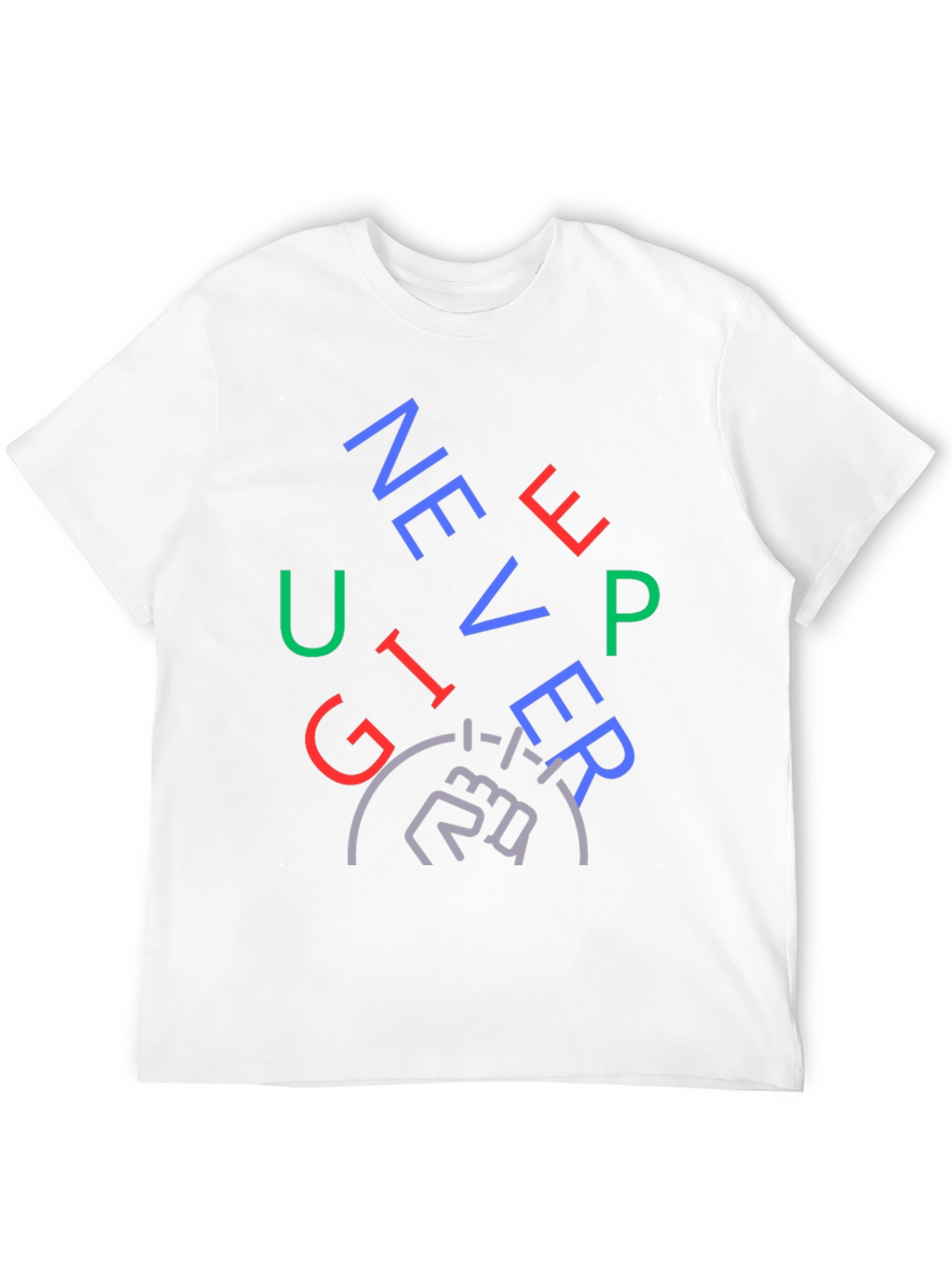 Never Give Up Graphic Tee
