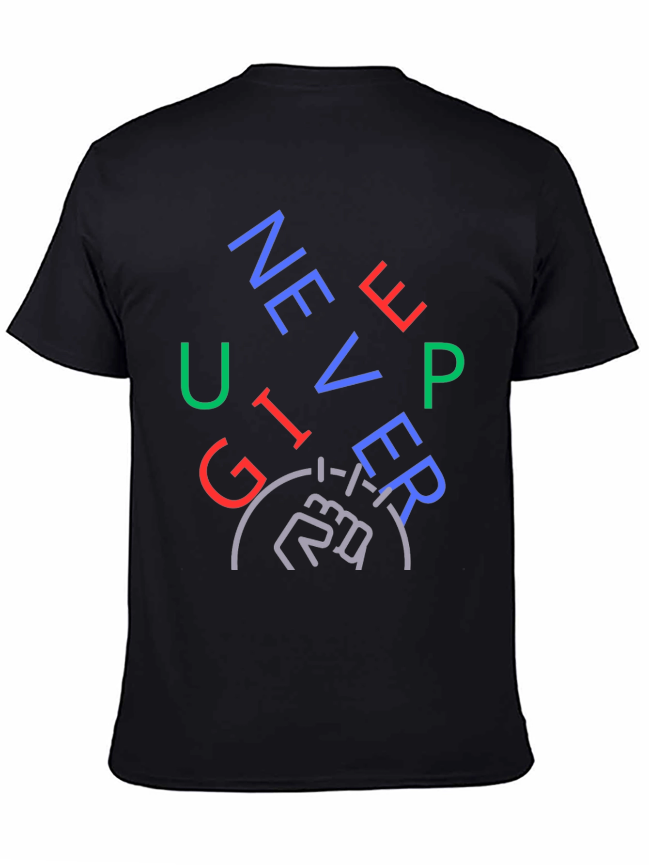 Never Give Up Graphic Tee