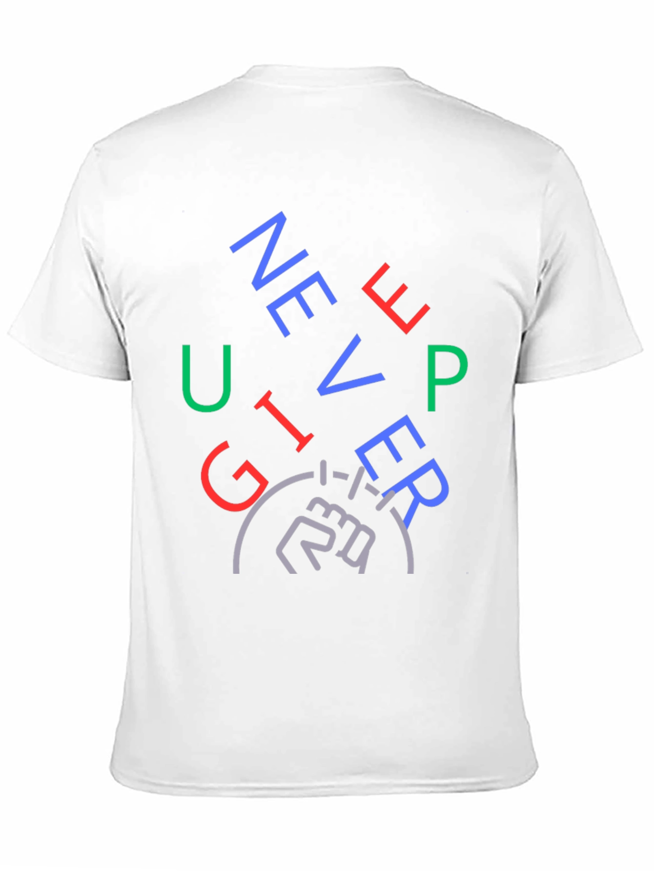Never Give Up Graphic Tee