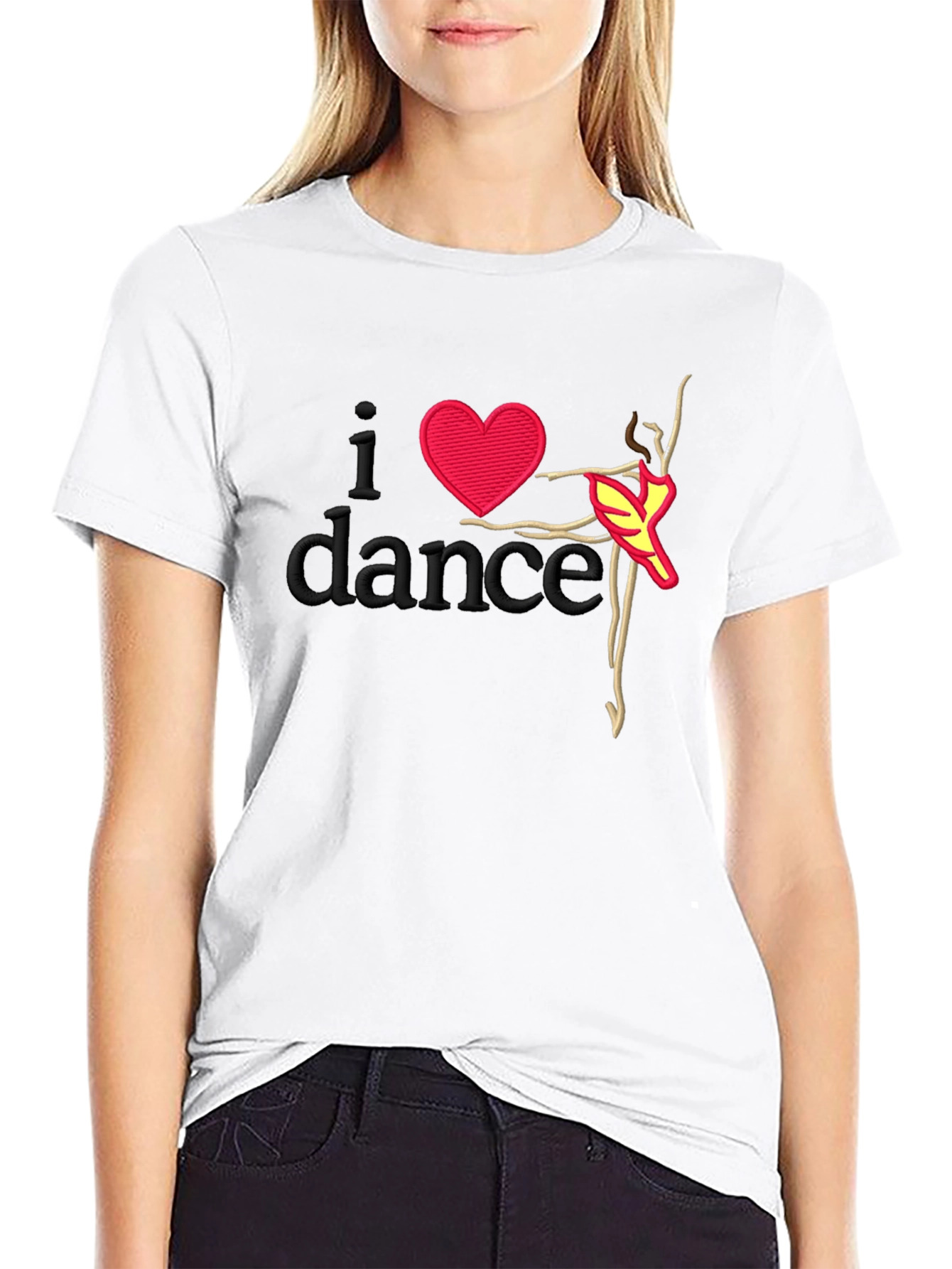 I Heart Dance T-Shirt - Black