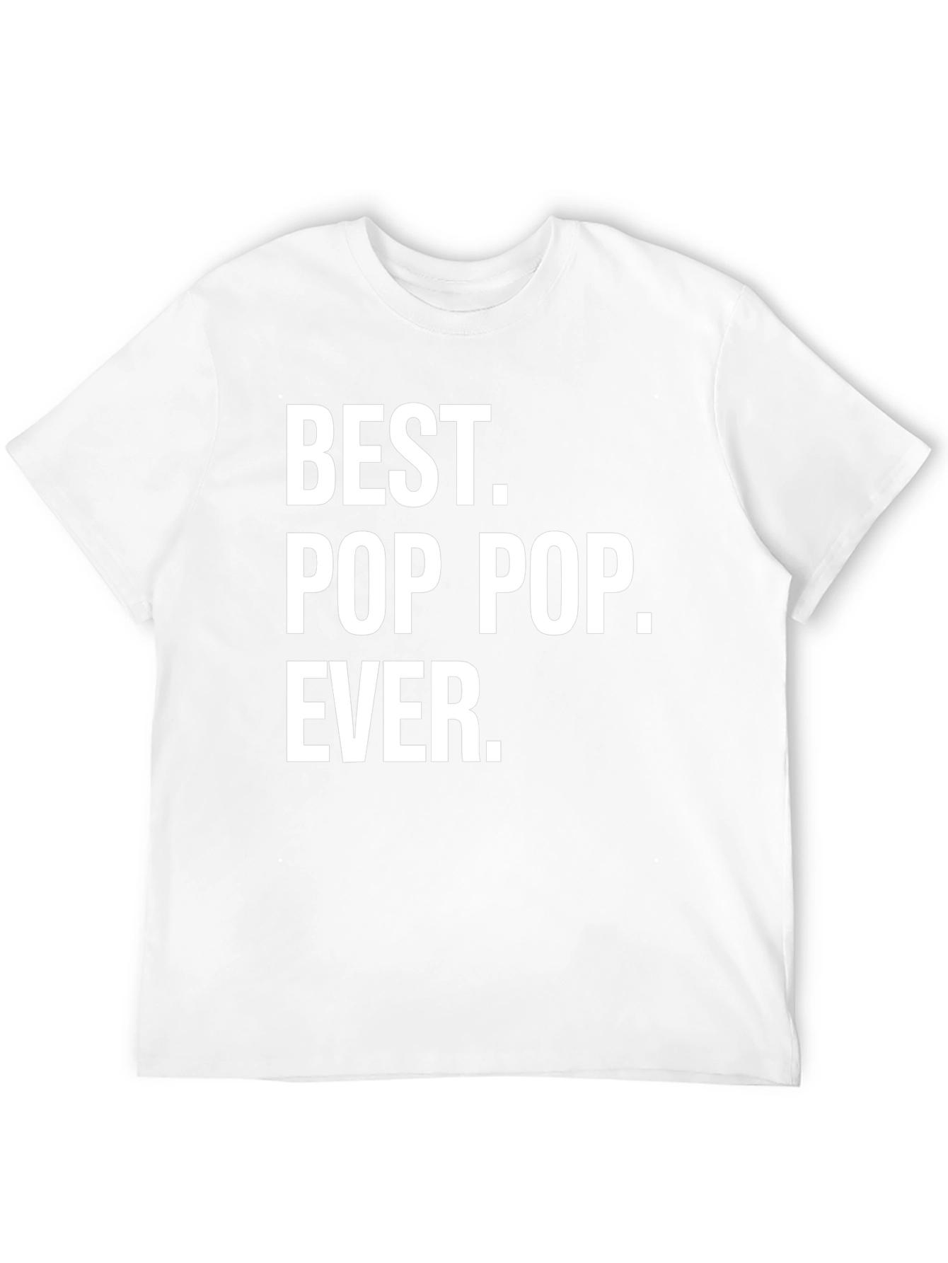 Best Pop Pop Ever Black T-Shirt