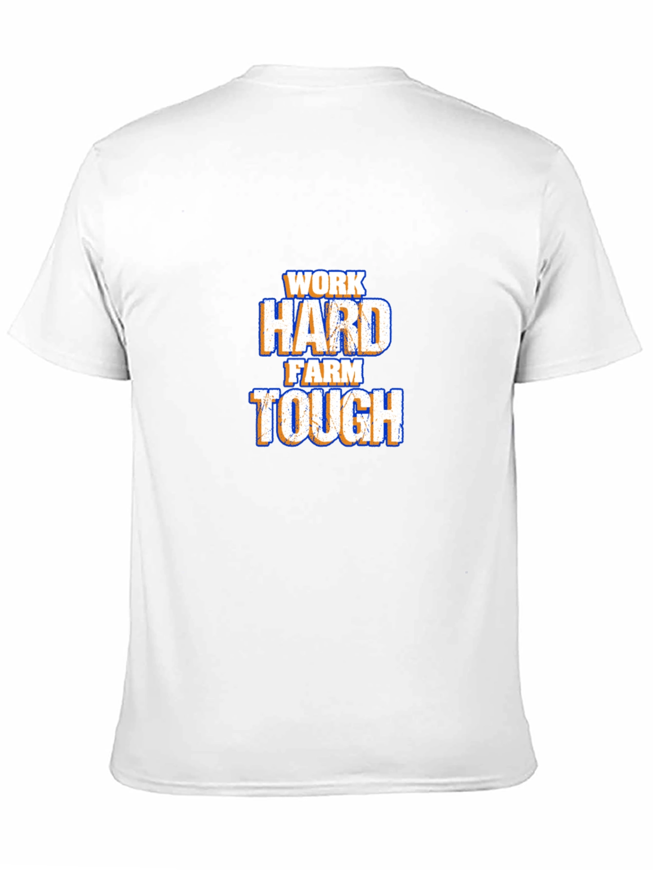 Work Hard Farm Tough T-Shirt - Black