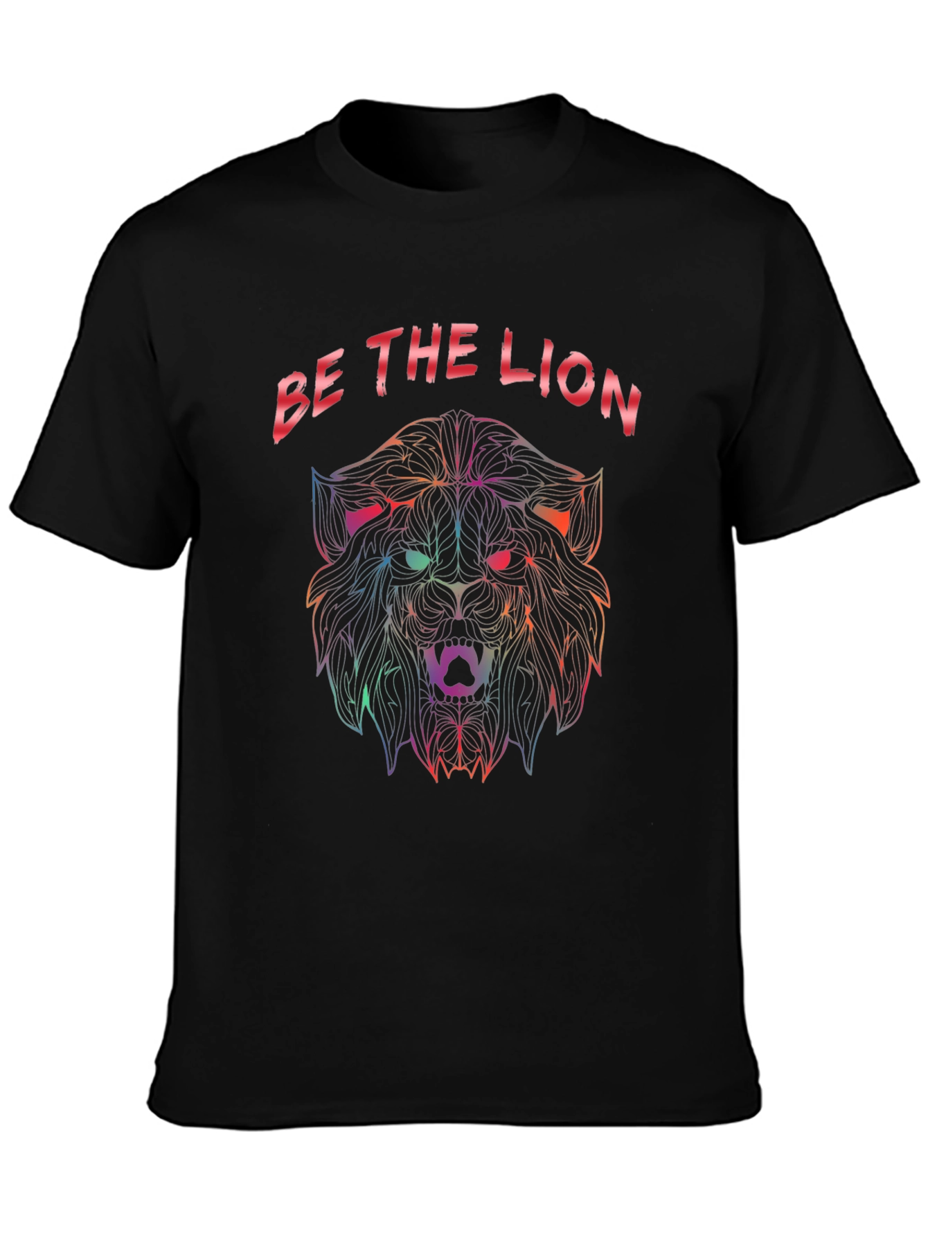 Be The Lion Graphic Tee - Bold Statement Shirt