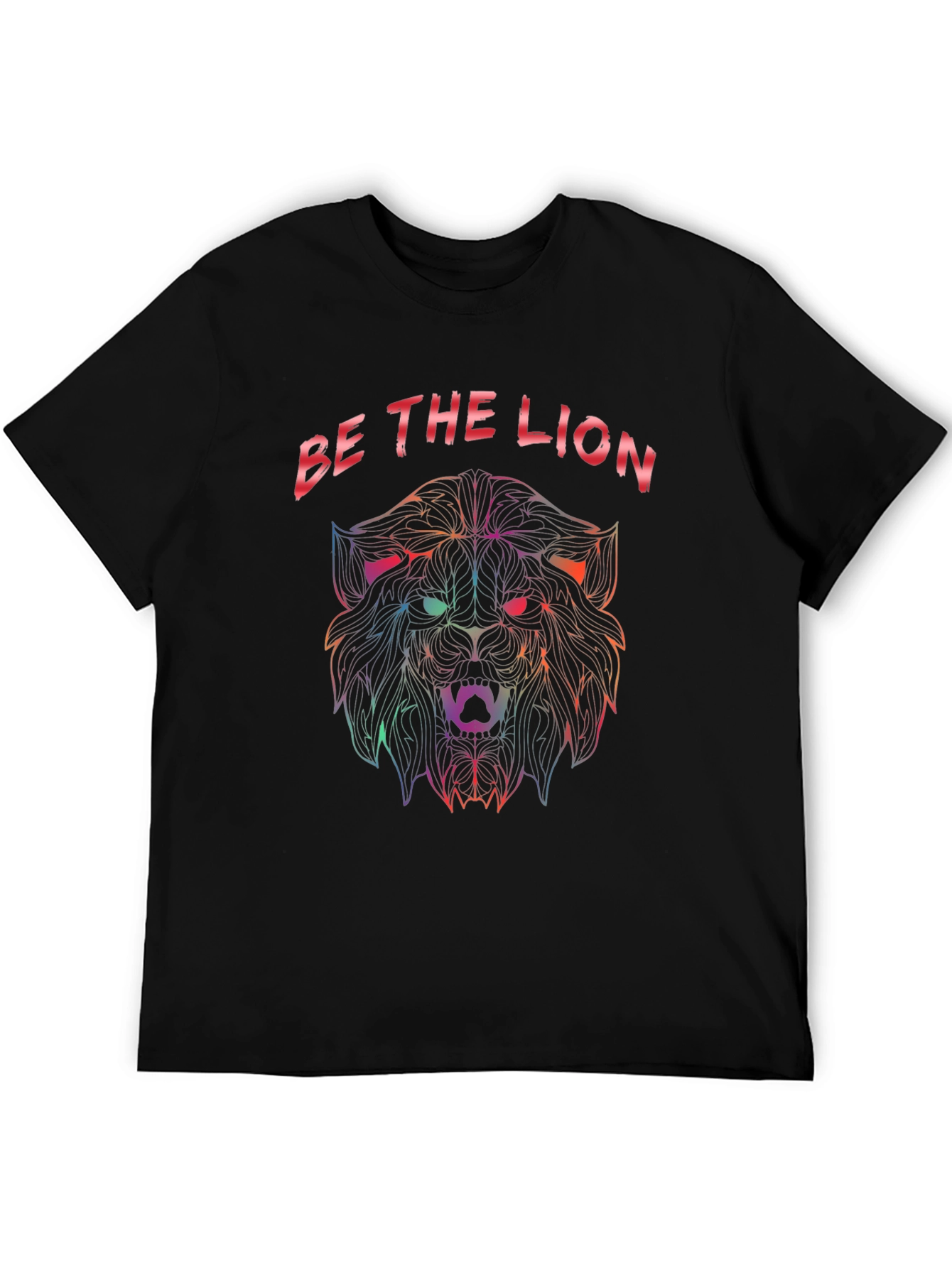 Be The Lion Graphic Tee - Bold Statement Shirt