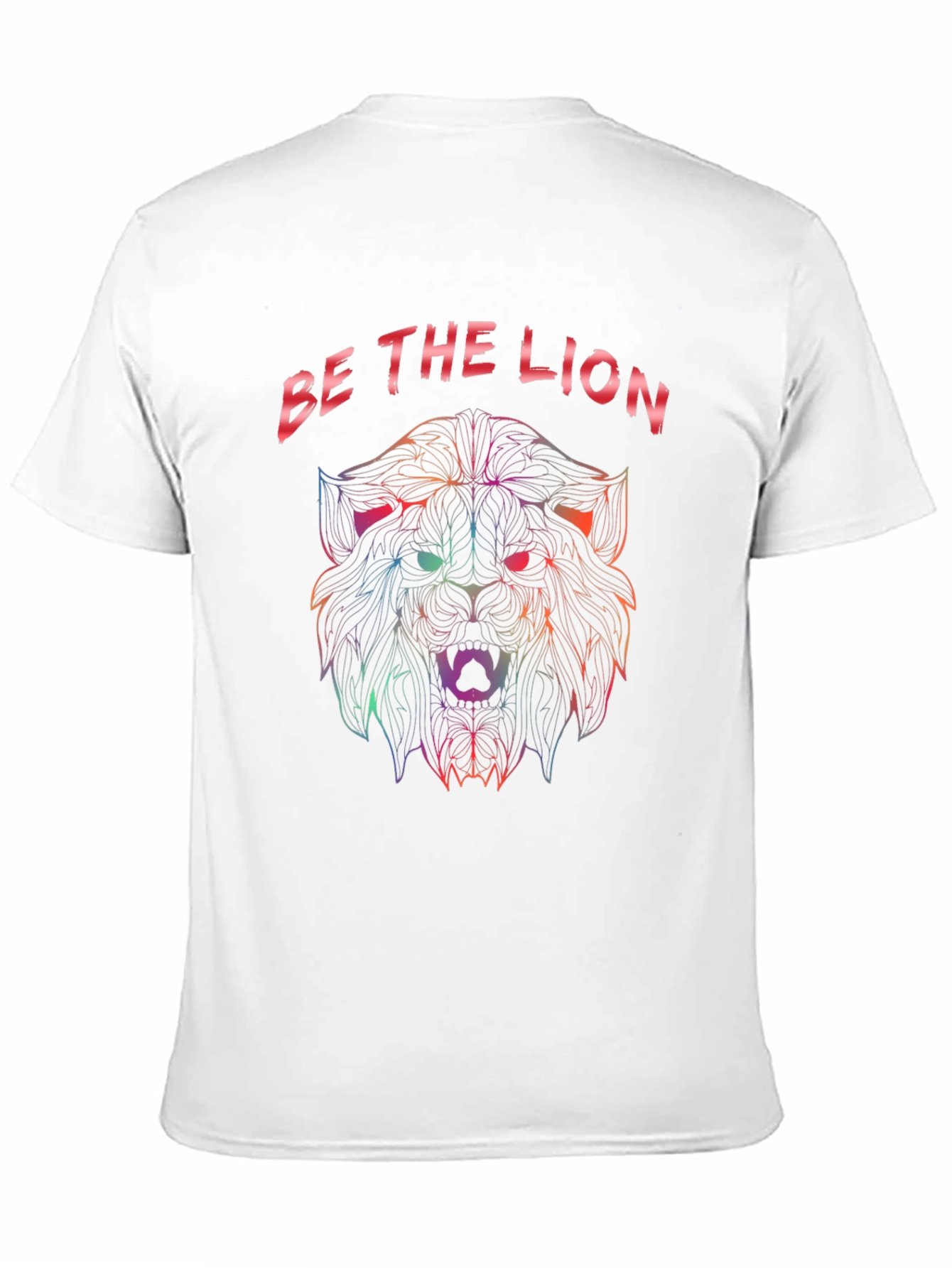 Be The Lion Graphic Tee - Bold Statement Shirt
