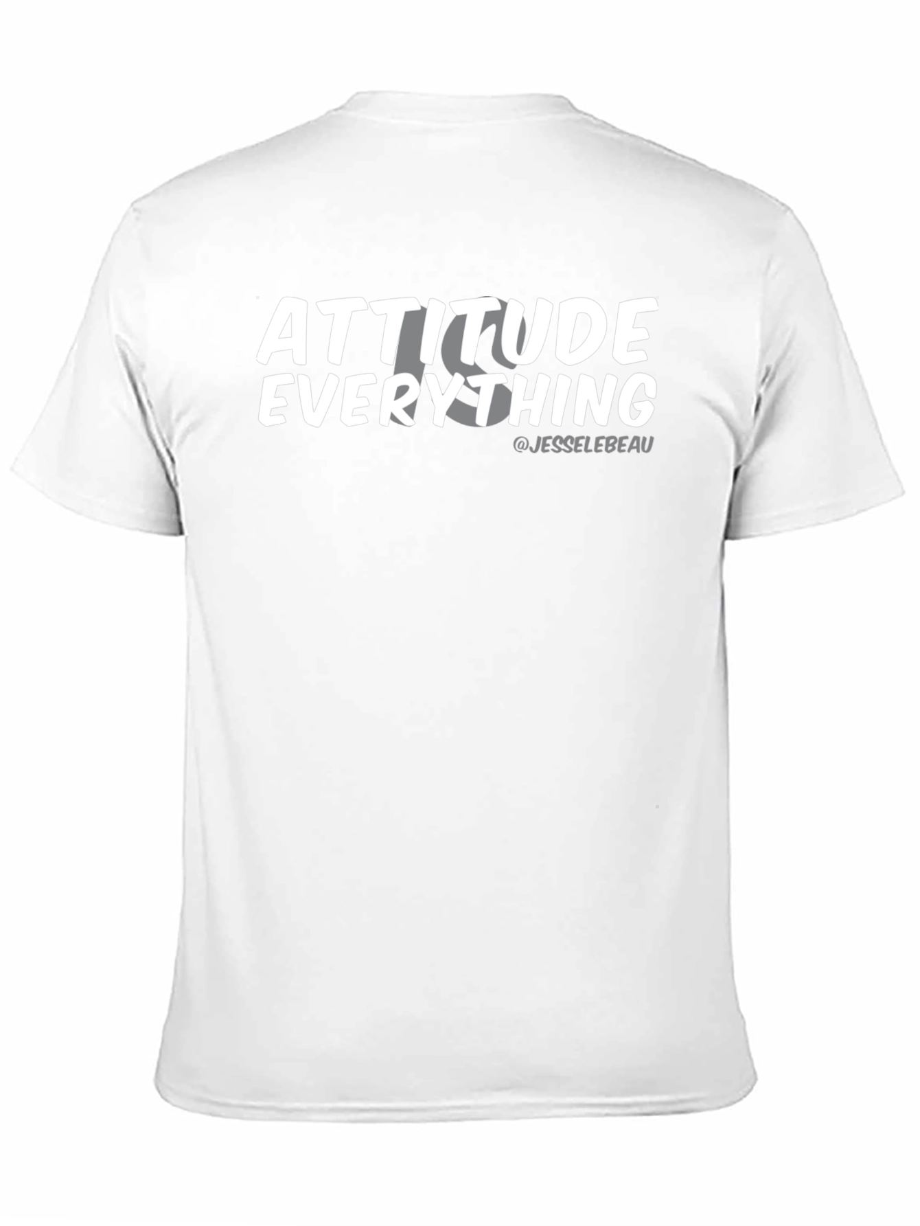 Attitude Is Everything Graphic Tee - Black