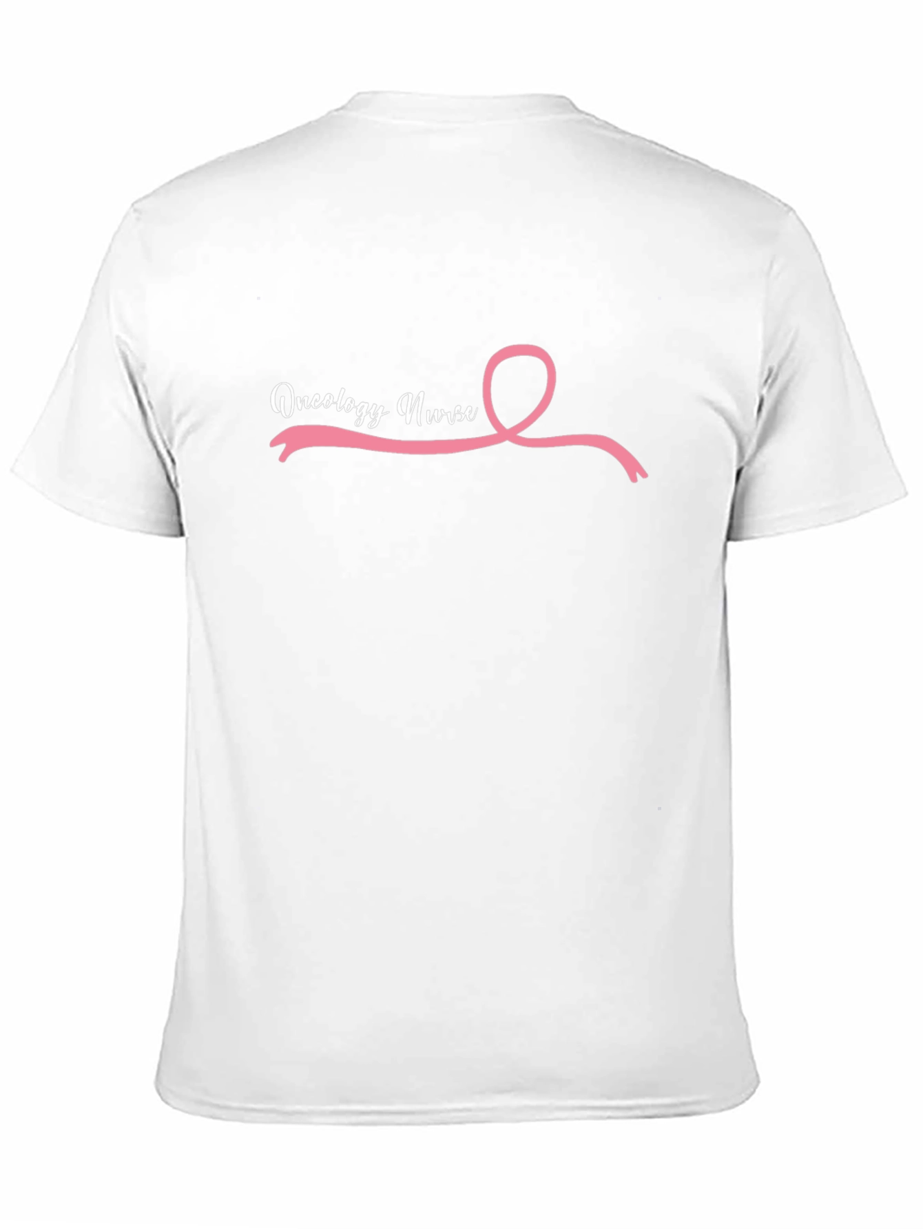 Oncology Nurse Ribbon Black T-Shirt