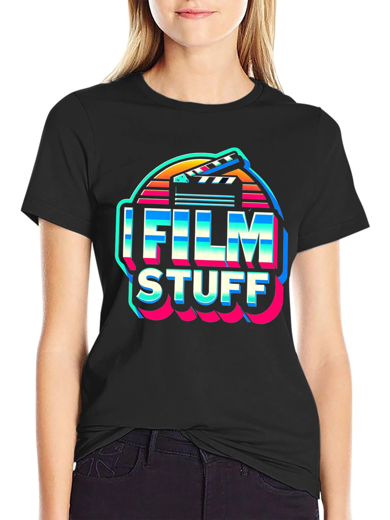 Retro Film Stuff Graphic Tee