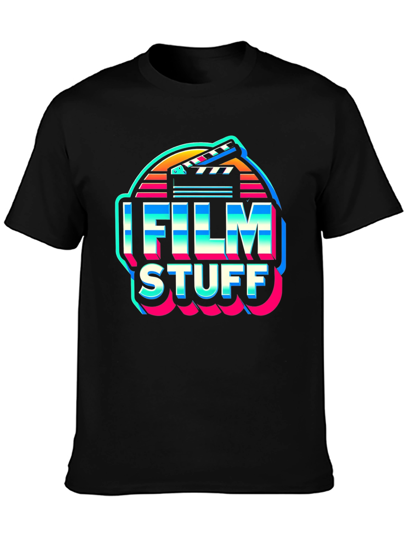 Retro Film Stuff Graphic Tee