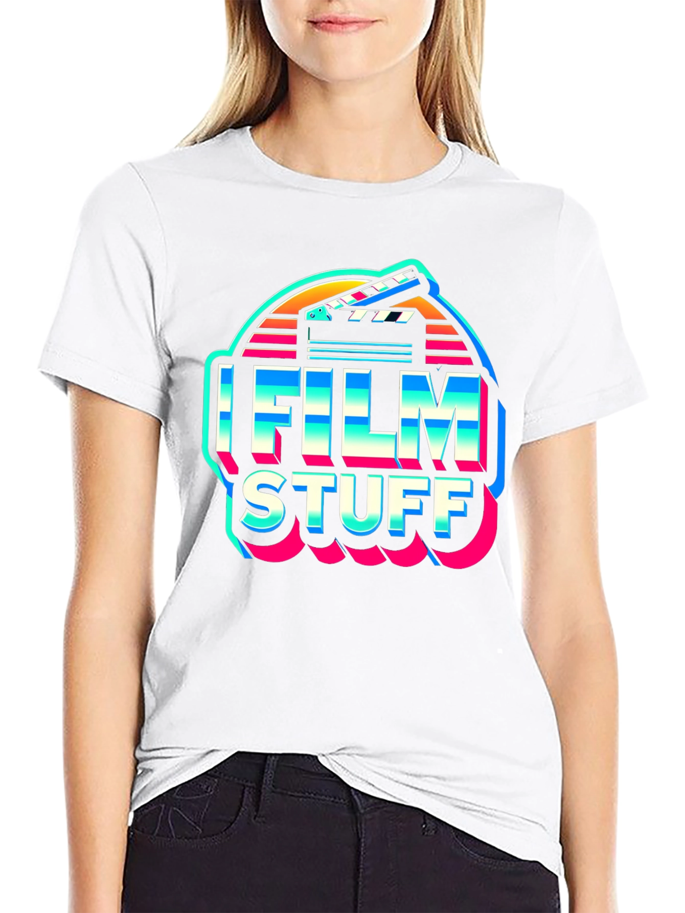 Retro Film Stuff Graphic Tee