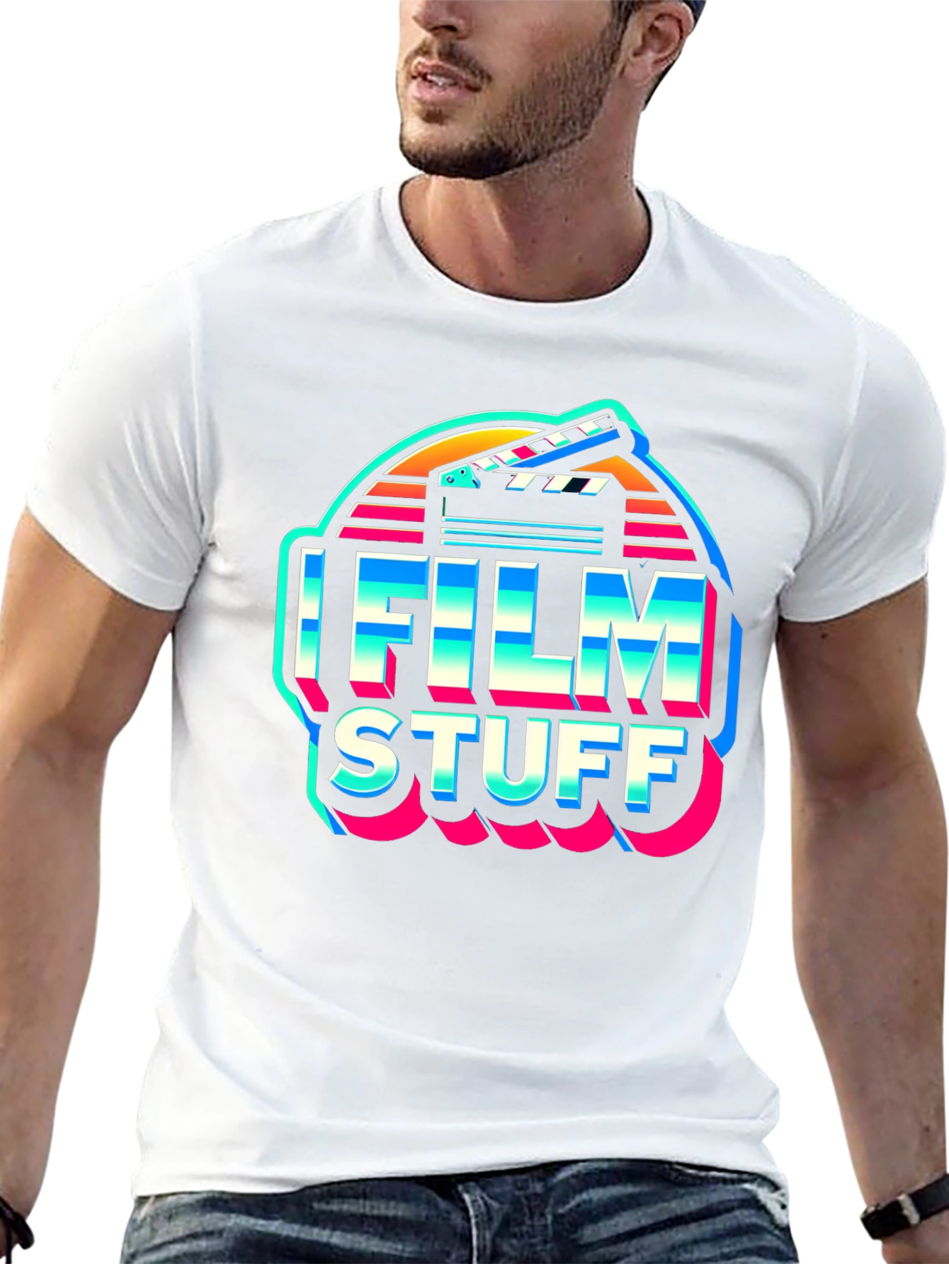Retro Film Stuff Graphic Tee