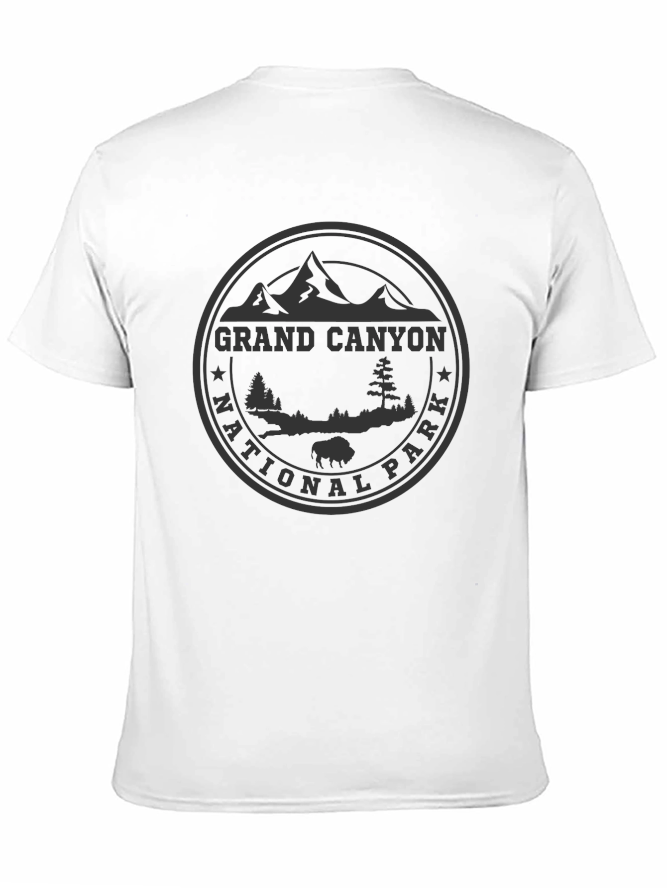 Grand Canyon National Park Black Graphic Tee