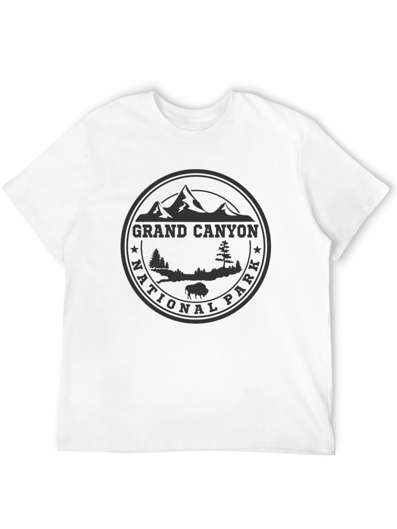 Grand Canyon National Park Black Graphic Tee