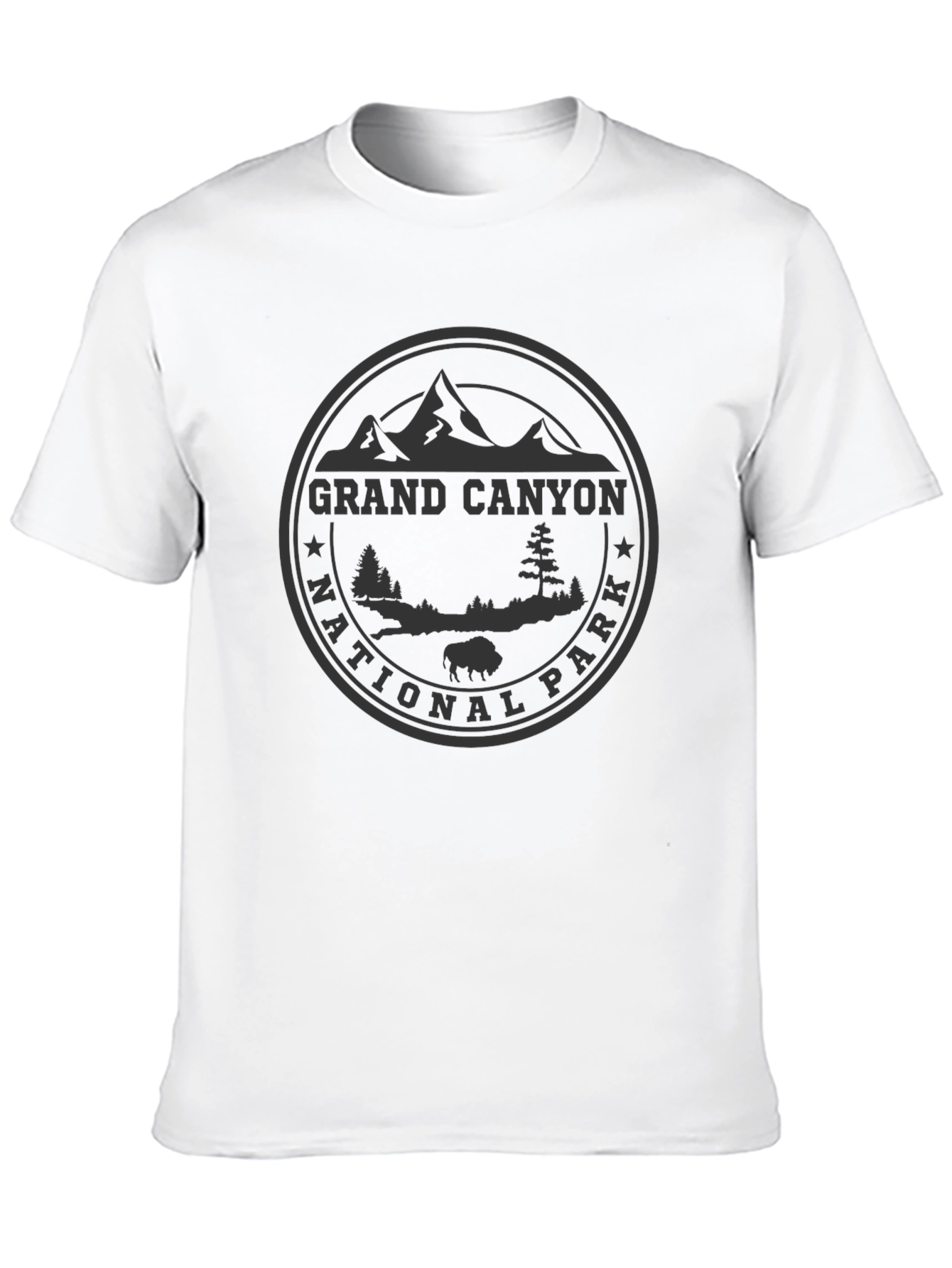 Grand Canyon National Park Black Graphic Tee