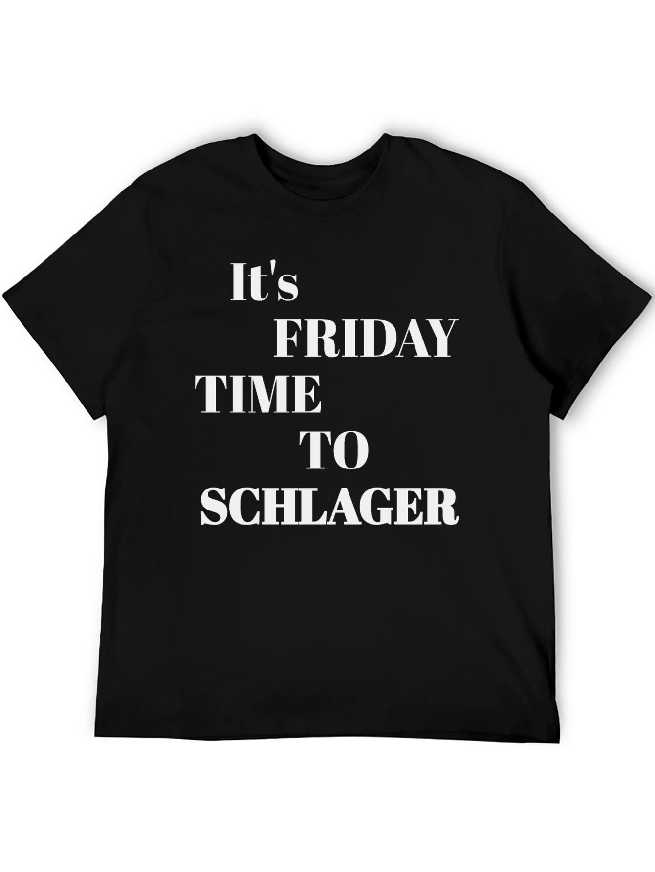 Its Friday Time to Schlager Graphic T-Shirt