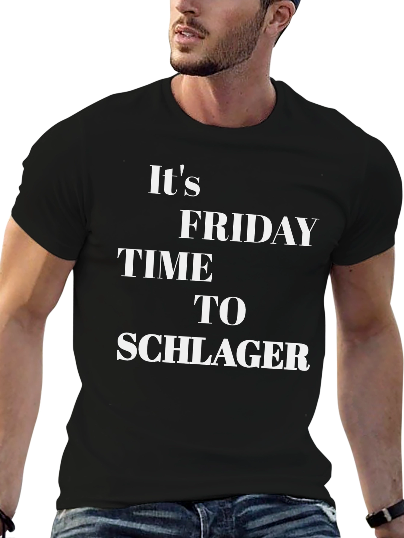 Its Friday Time to Schlager Graphic T-Shirt
