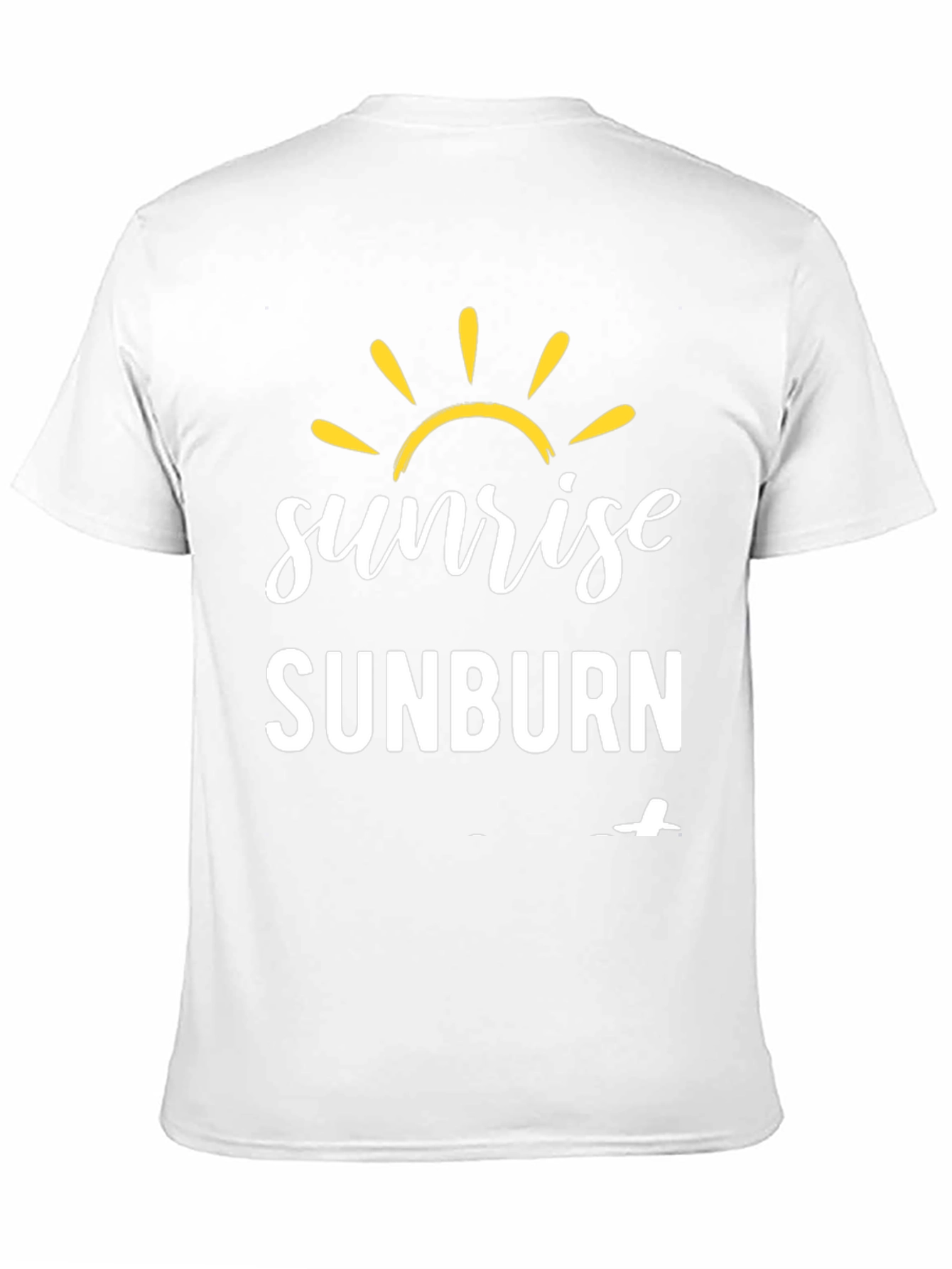 Sunrise Sunburn T-Shirt - Black Graphic Tee