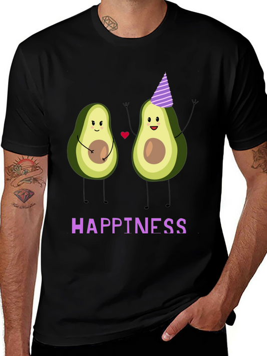 Avocado Happiness Graphic T-Shirt