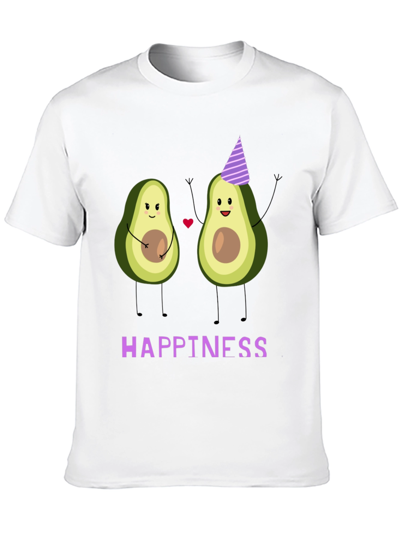 Avocado Happiness Graphic T-Shirt