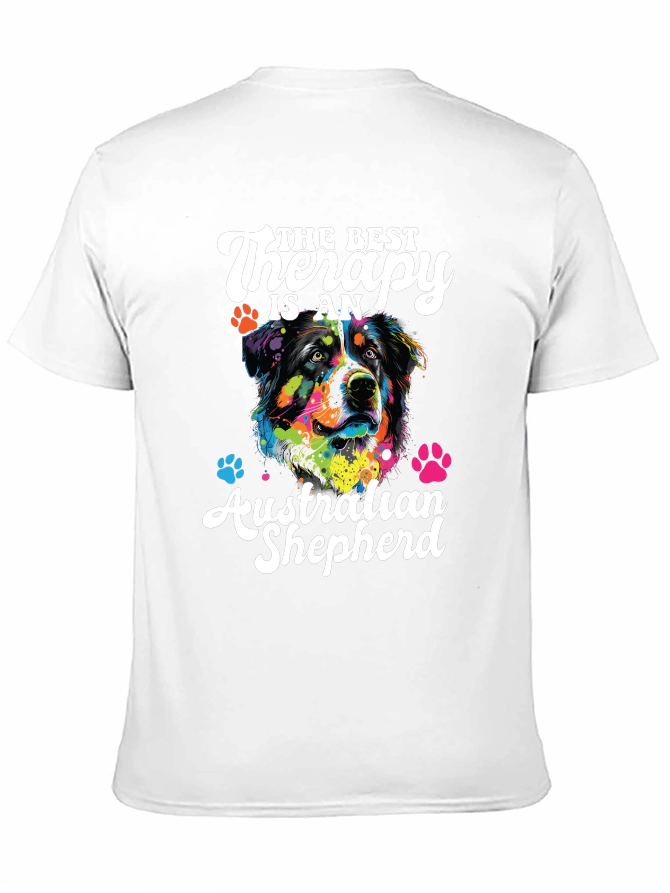 Australian Shepherd Therapy Dog T-Shirt