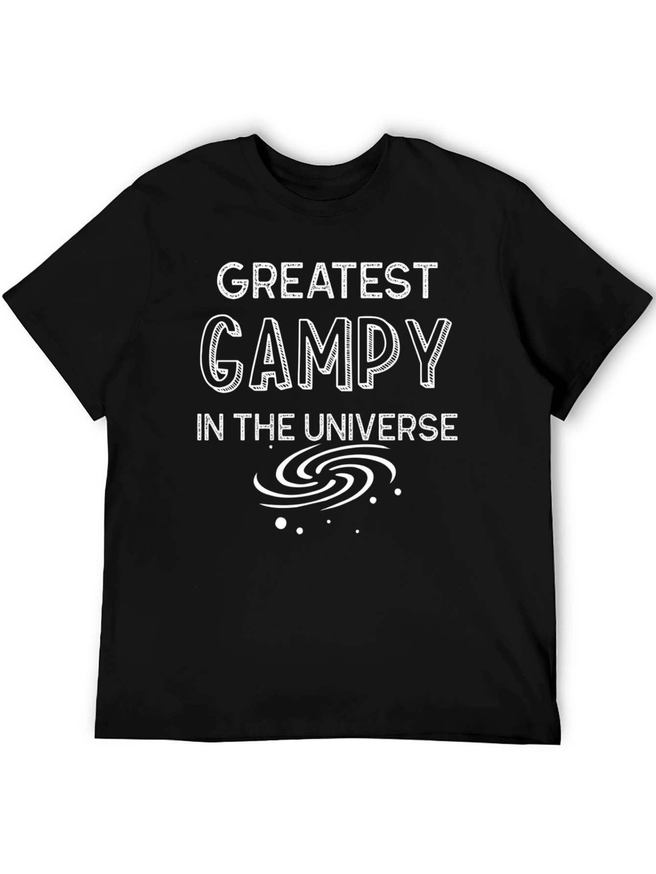Greatest Gamppy in the Universe Black T-Shirt