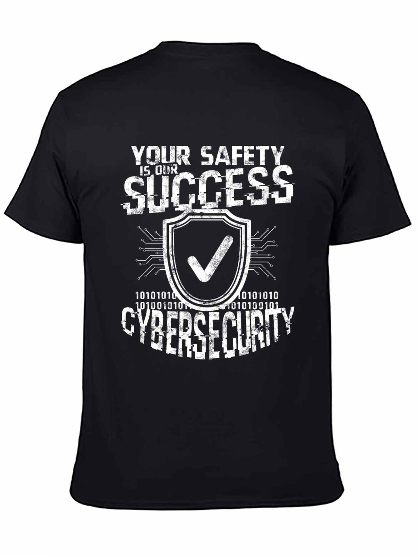 Cybersecurity Safety Success Graphic T-Shirt