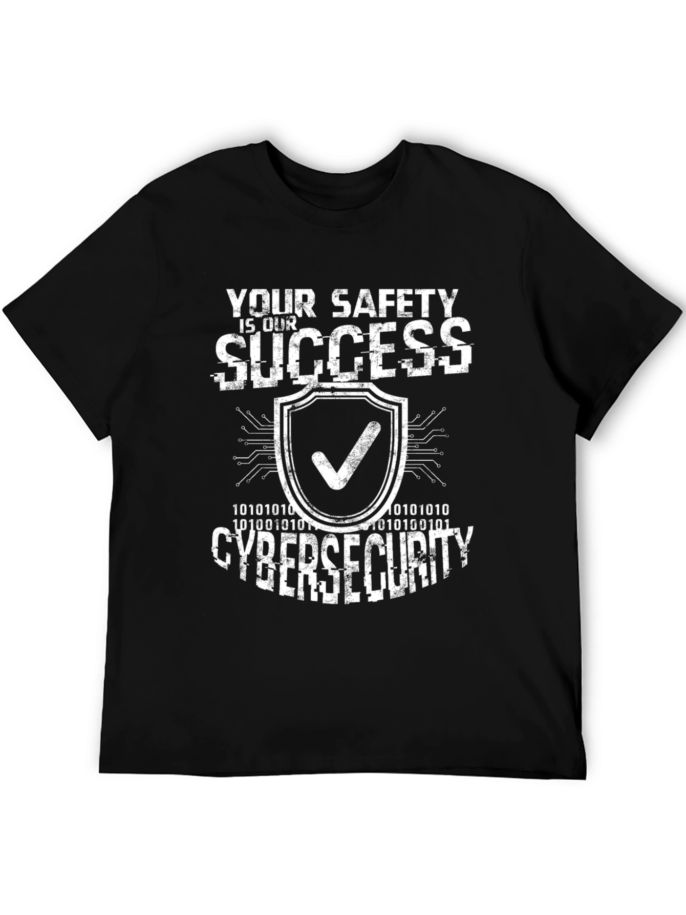 Cybersecurity Safety Success Graphic T-Shirt