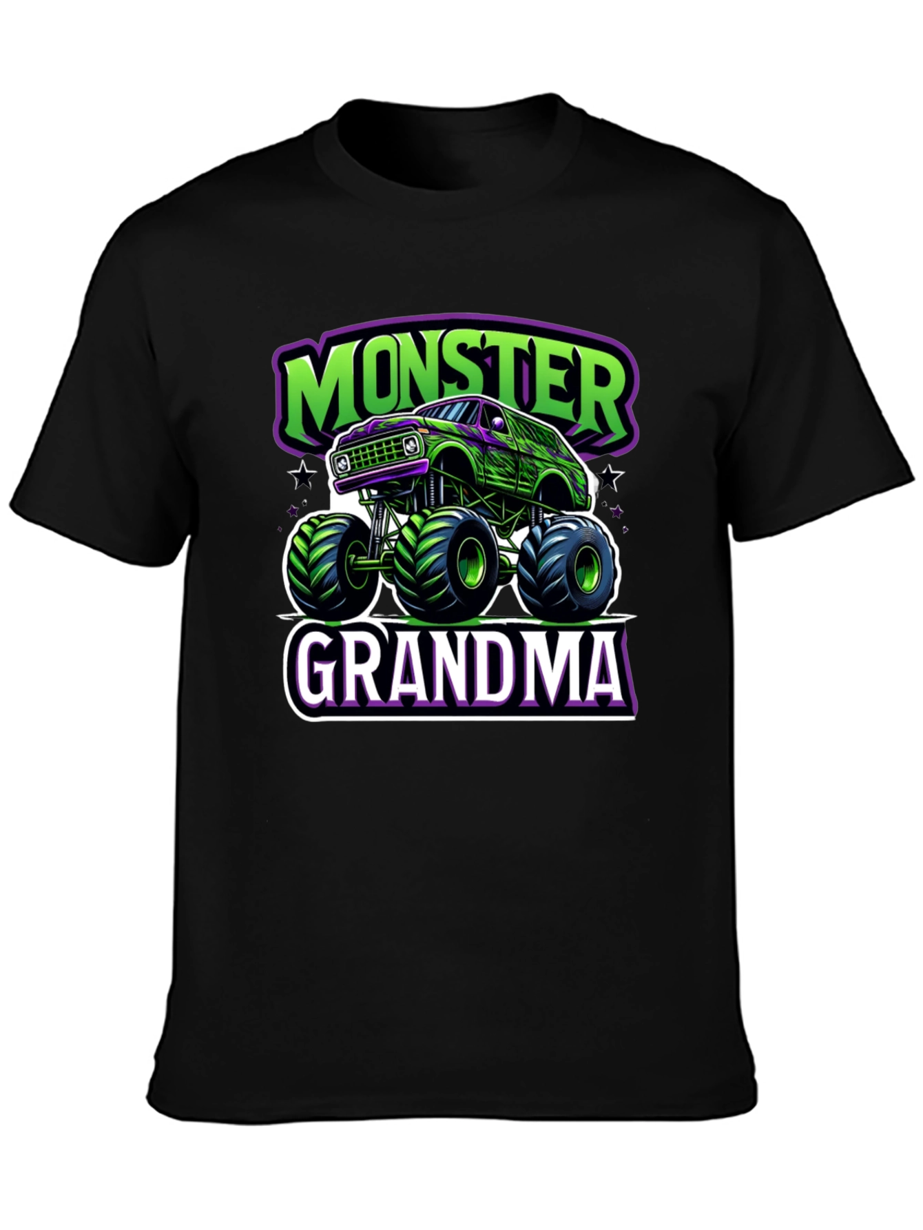 Monster Grandma T-Shirt - Cool Graphic Tee