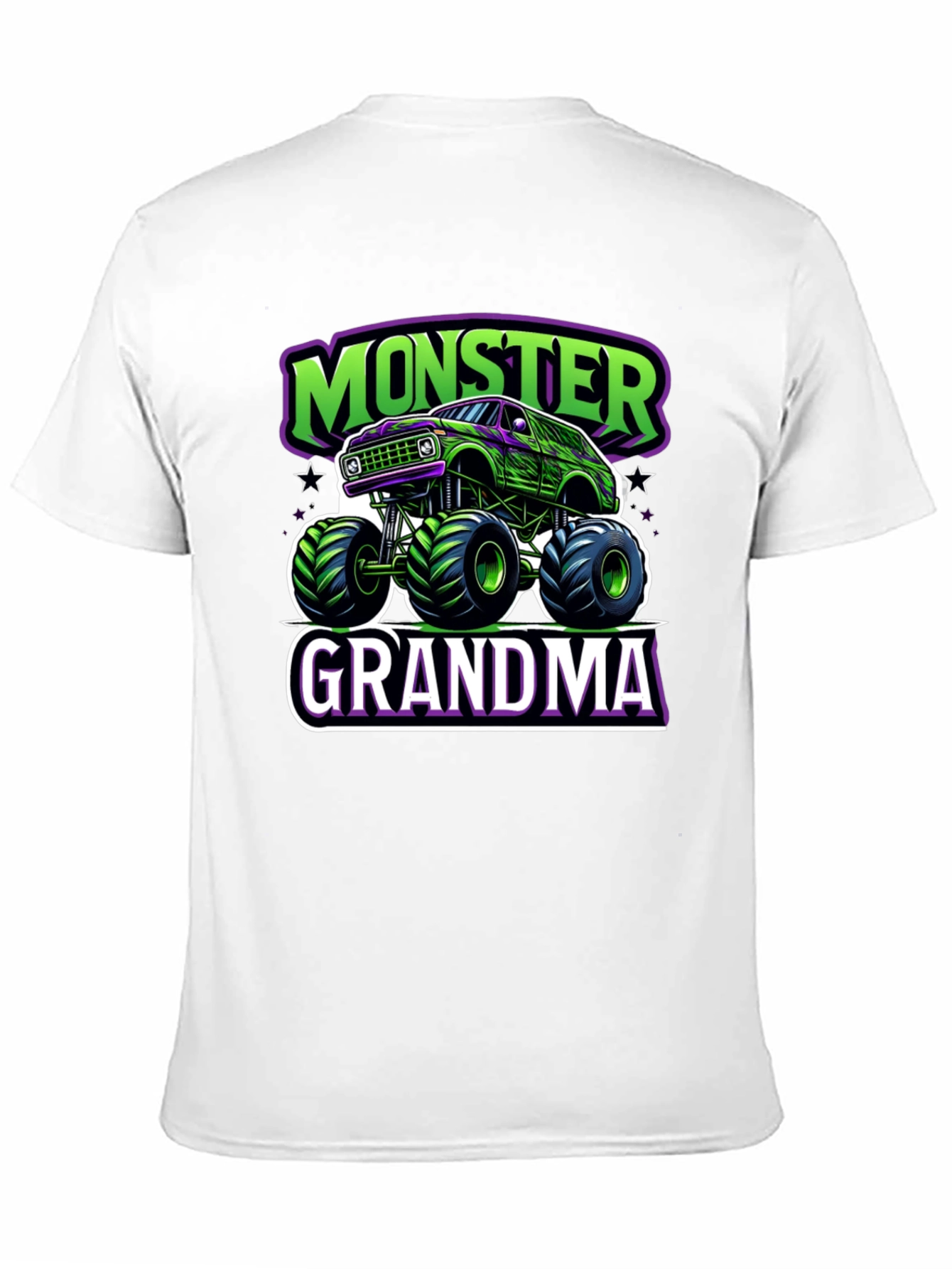 Monster Grandma T-Shirt - Cool Graphic Tee