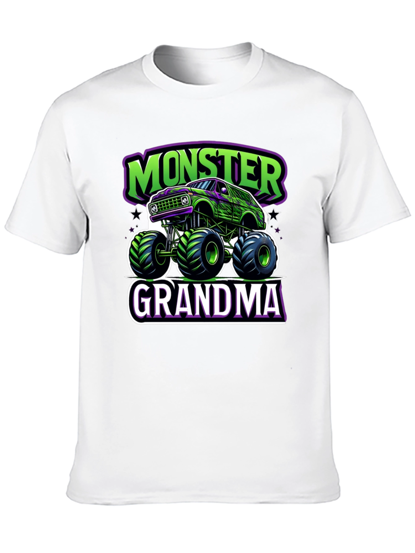 Monster Grandma T-Shirt - Cool Graphic Tee