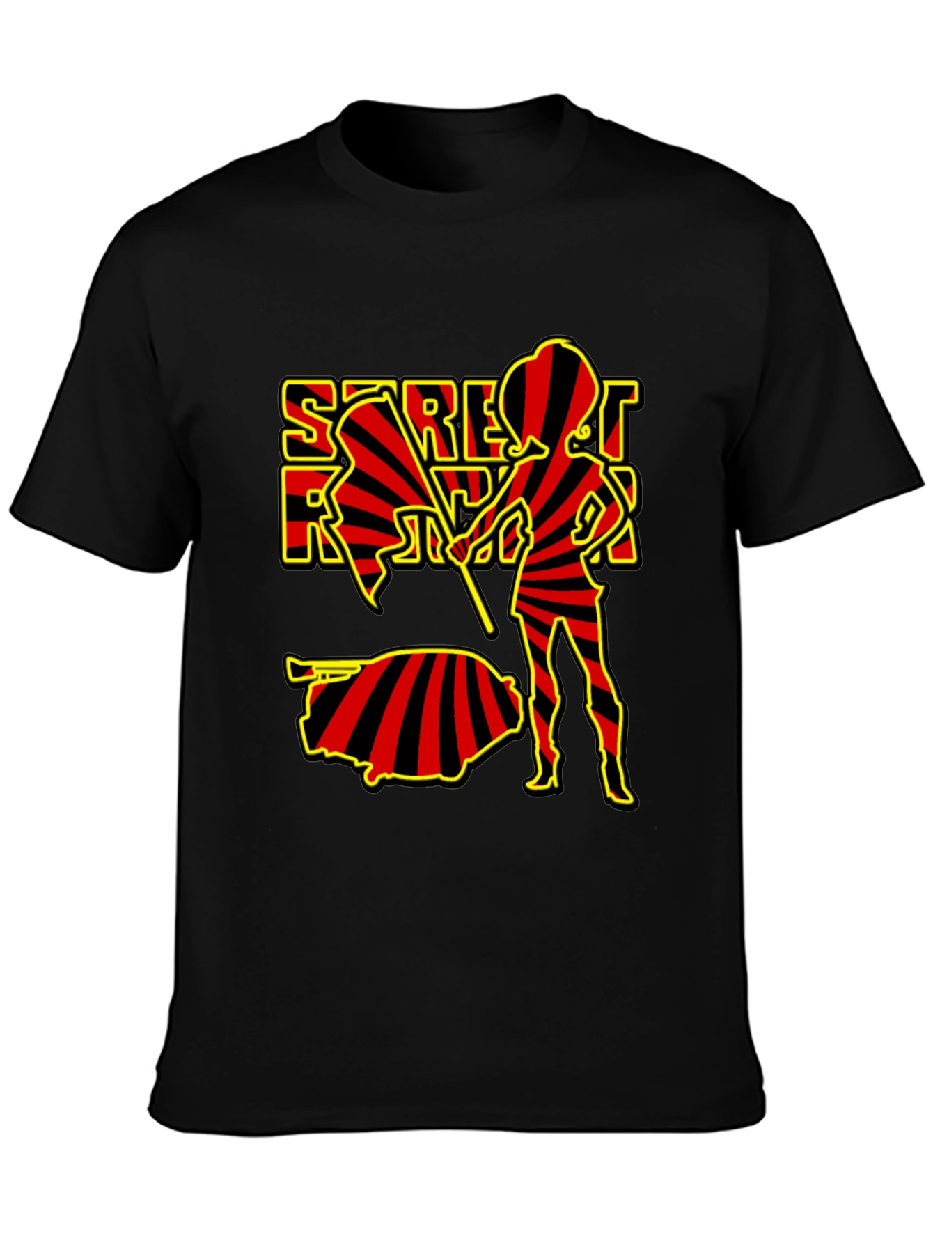 Saratov Russia T-Shirt - Striped Design