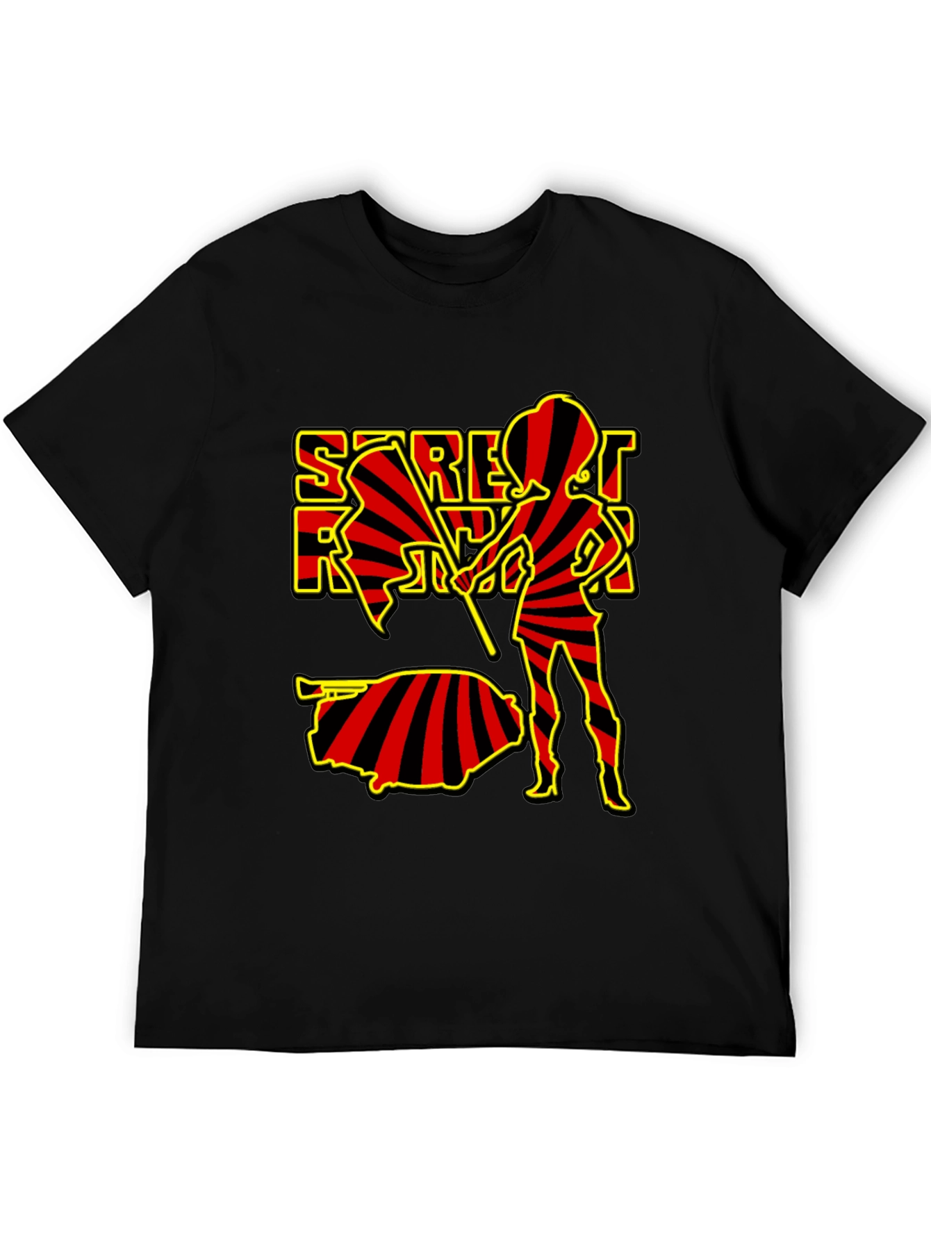 Saratov Russia T-Shirt - Striped Design