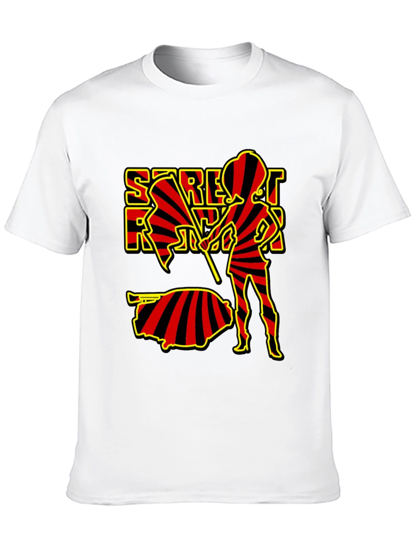 Saratov Russia T-Shirt - Striped Design