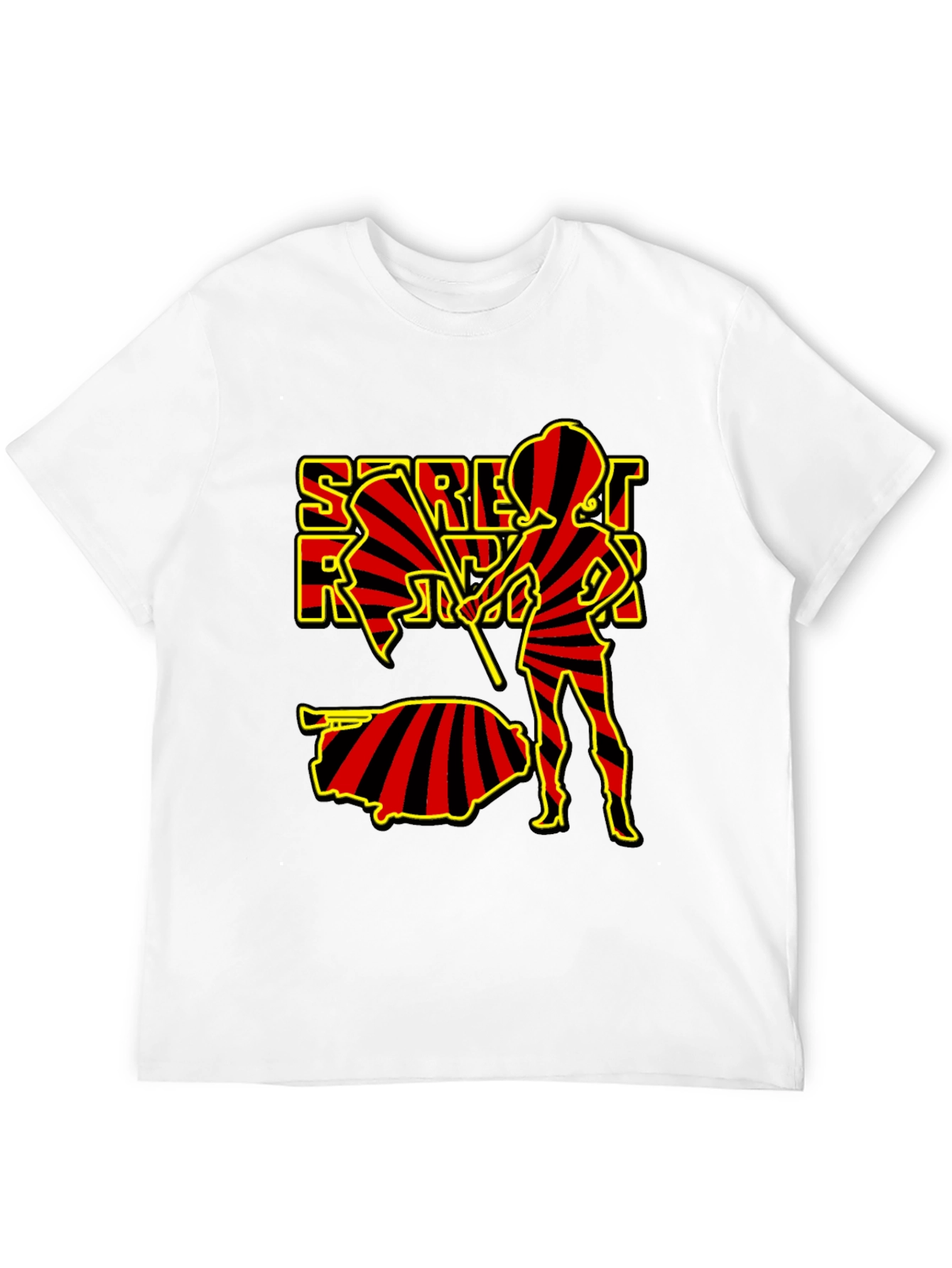 Saratov Russia T-Shirt - Striped Design