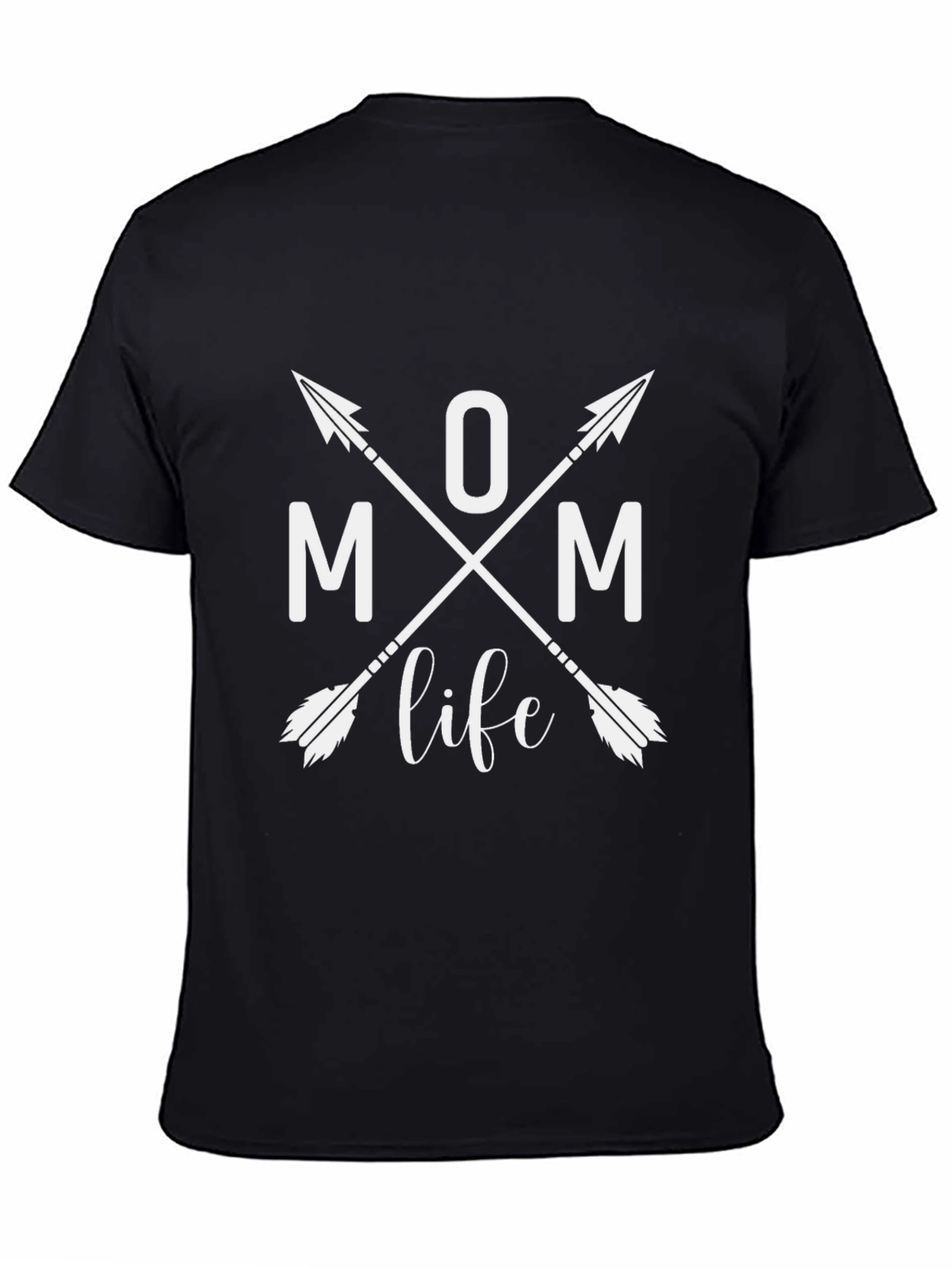 Mom Life Arrow Graphic T-Shirt