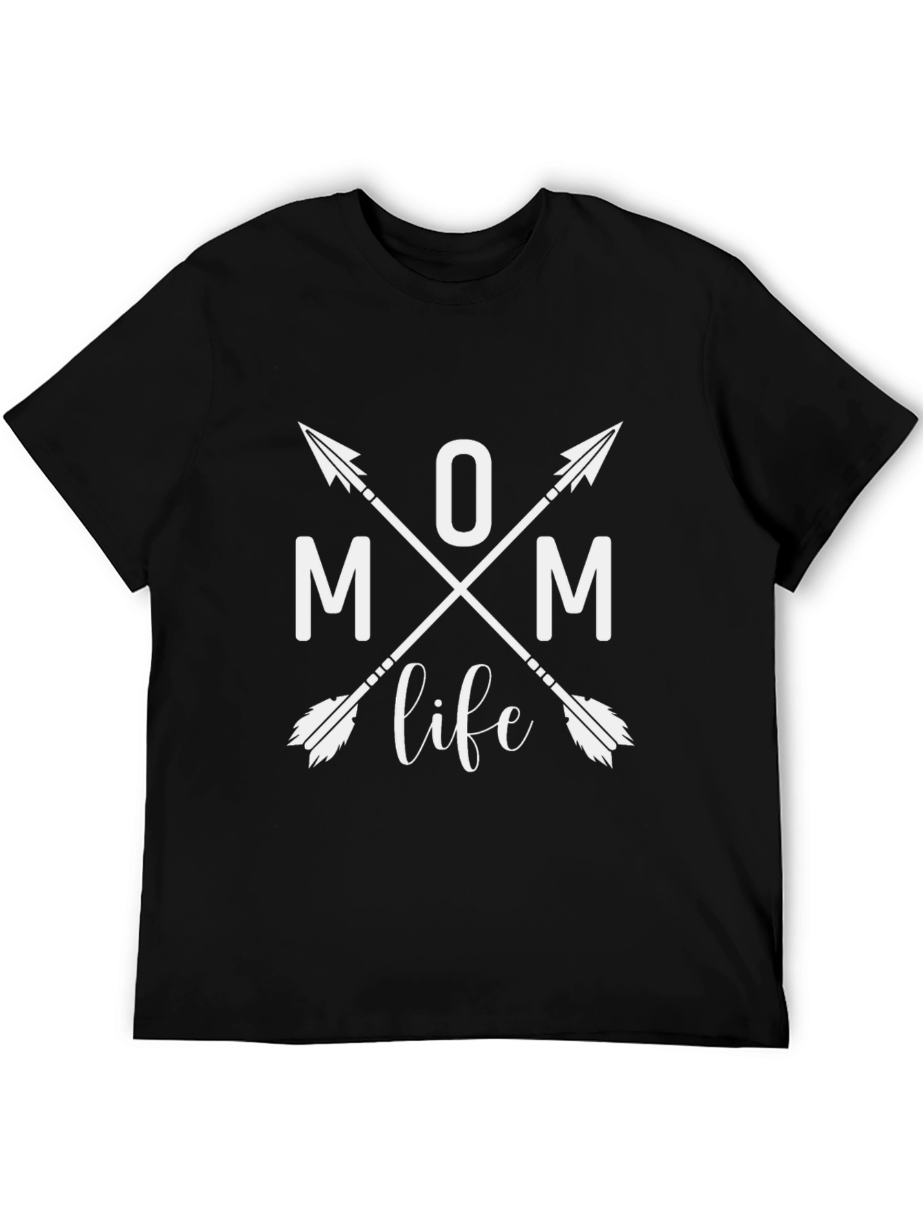 Mom Life Arrow Graphic T-Shirt