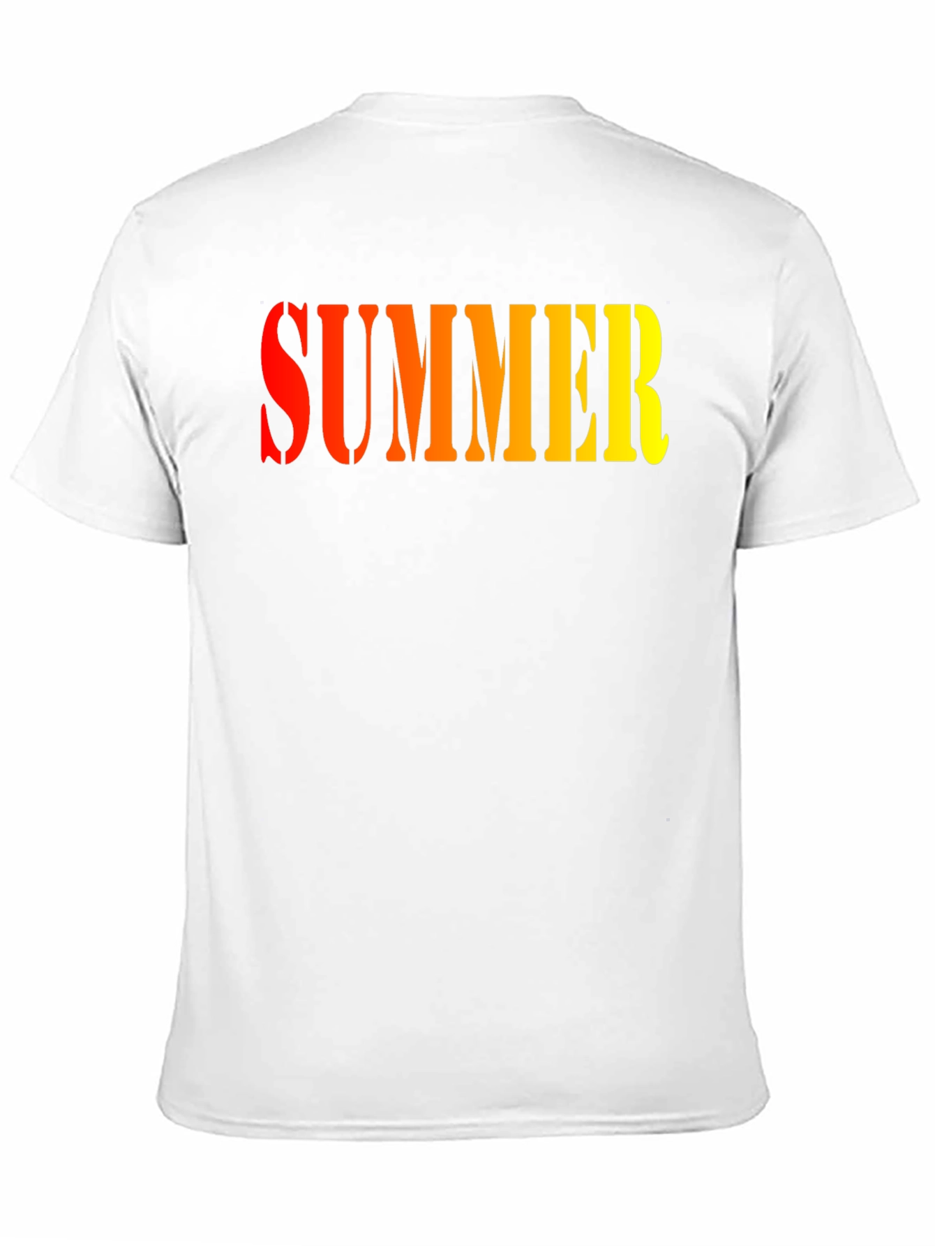 Summer Graphic Tee - Vibrant Gradient Print