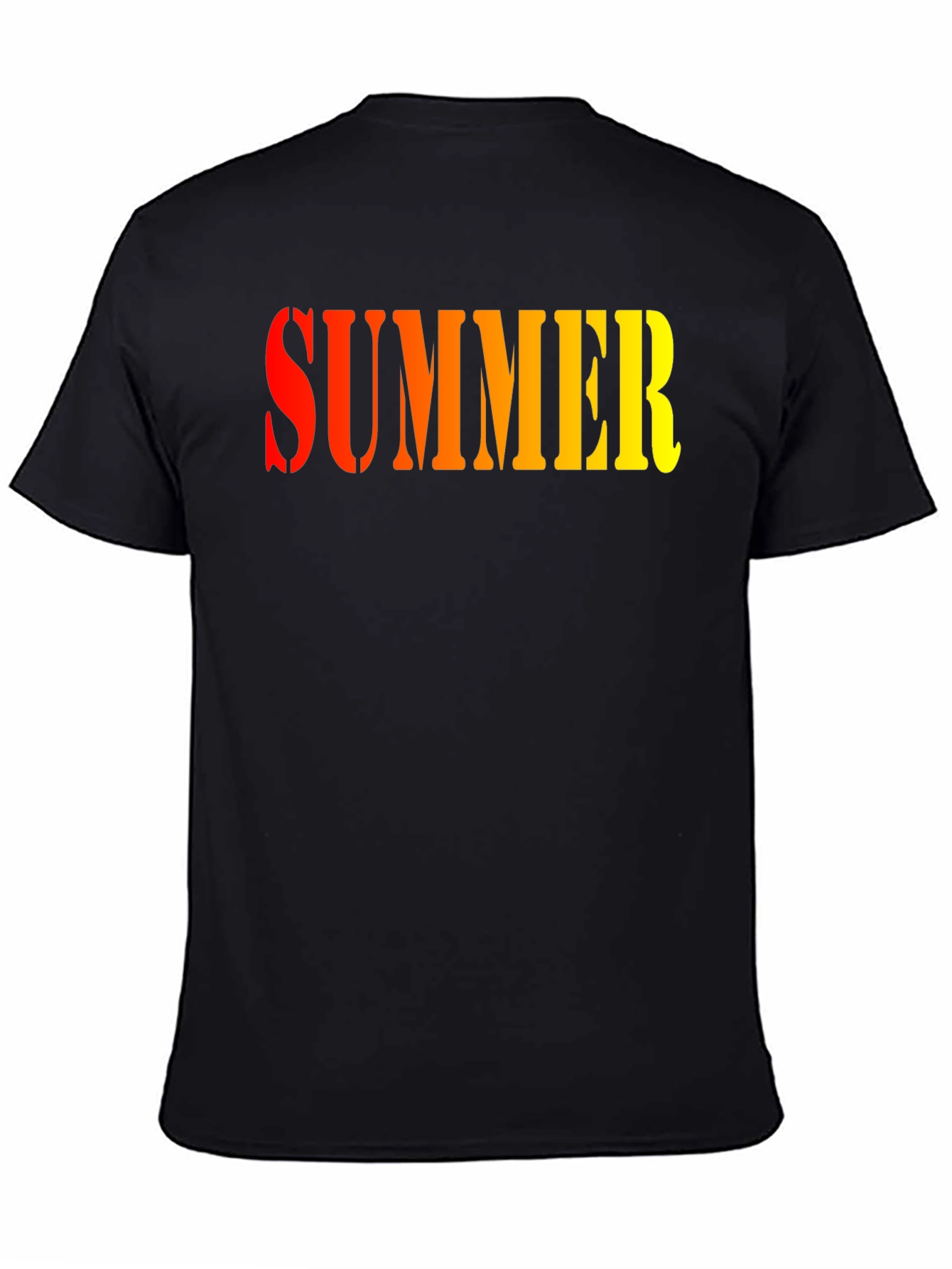 Summer Graphic Tee - Vibrant Gradient Print