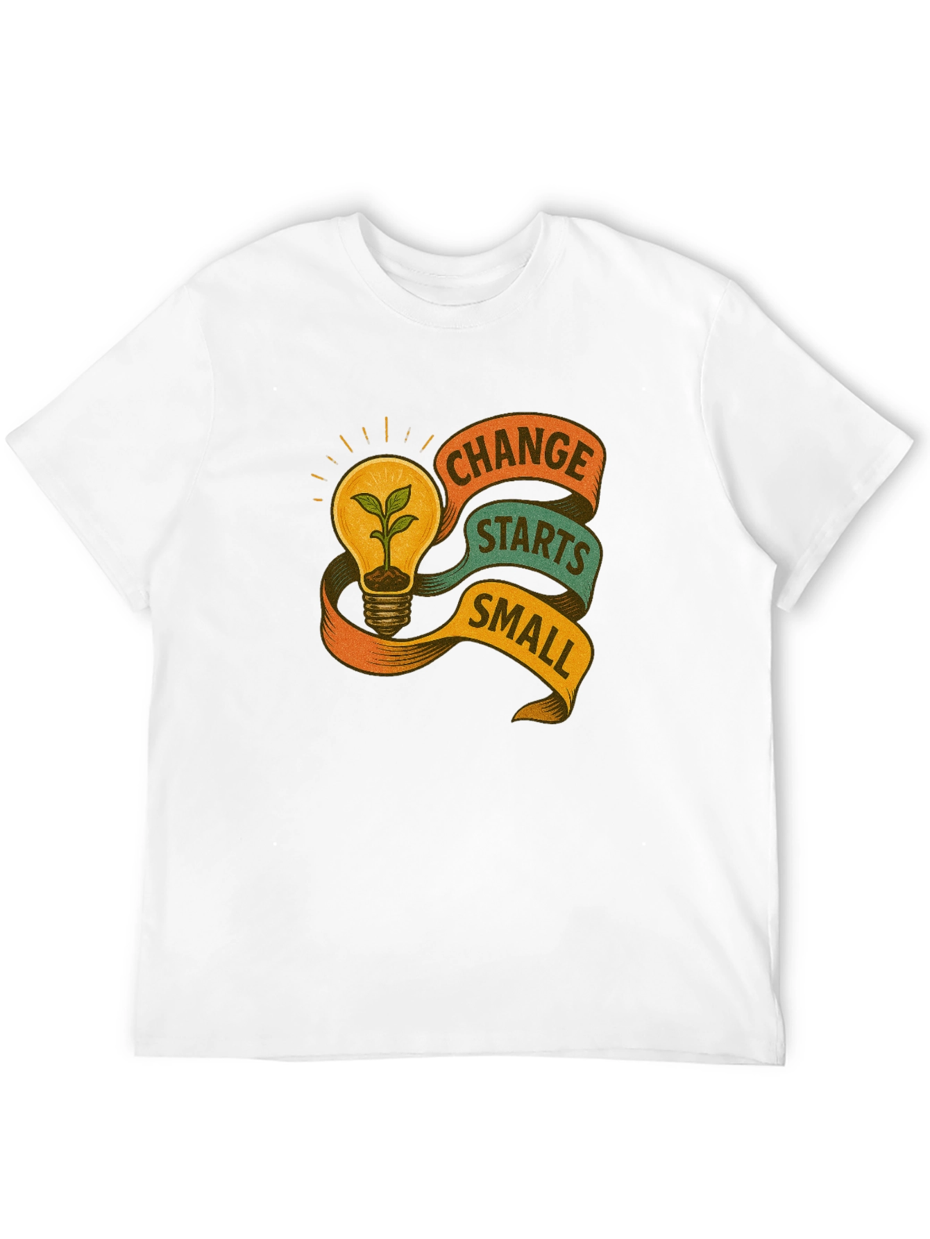 Eco-Friendly Change Starts Small Graphic Tee
