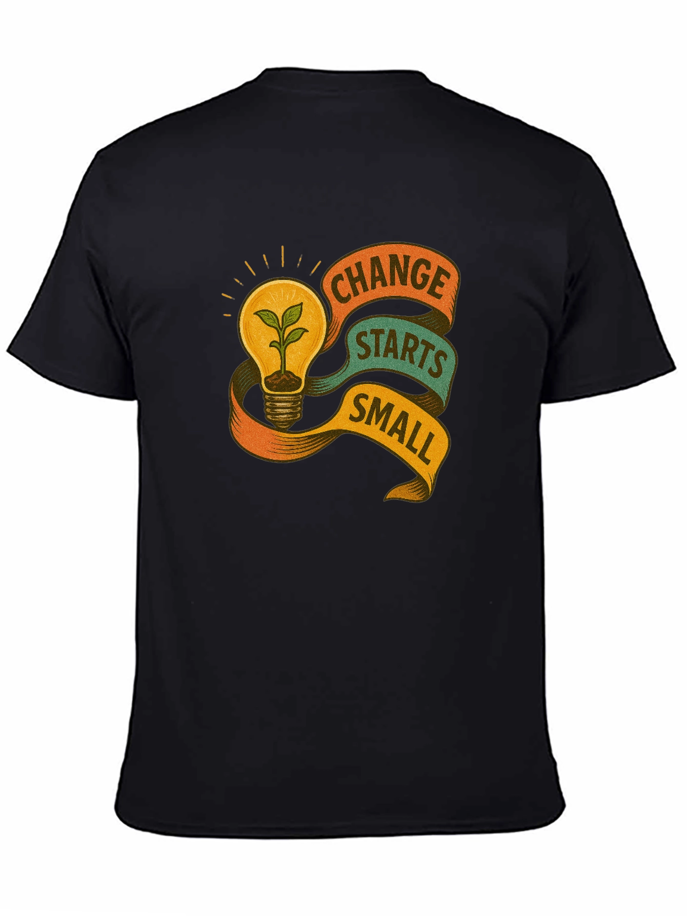 Eco-Friendly Change Starts Small Graphic Tee