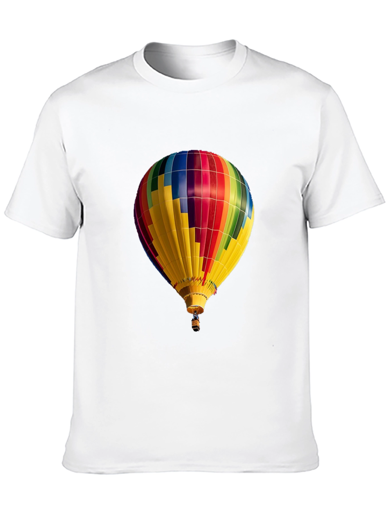 Hot Air Balloon Graphic Tee - Unique Design