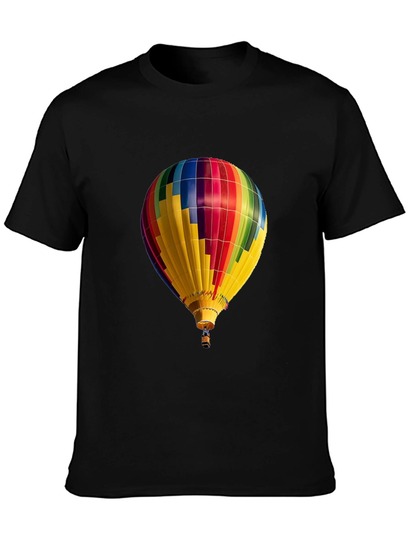 Hot Air Balloon Graphic Tee - Unique Design