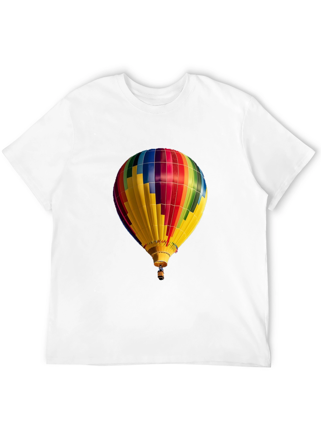 Hot Air Balloon Graphic Tee - Unique Design