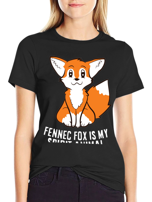 Fennec Fox Spirit Animal Graphic Tee